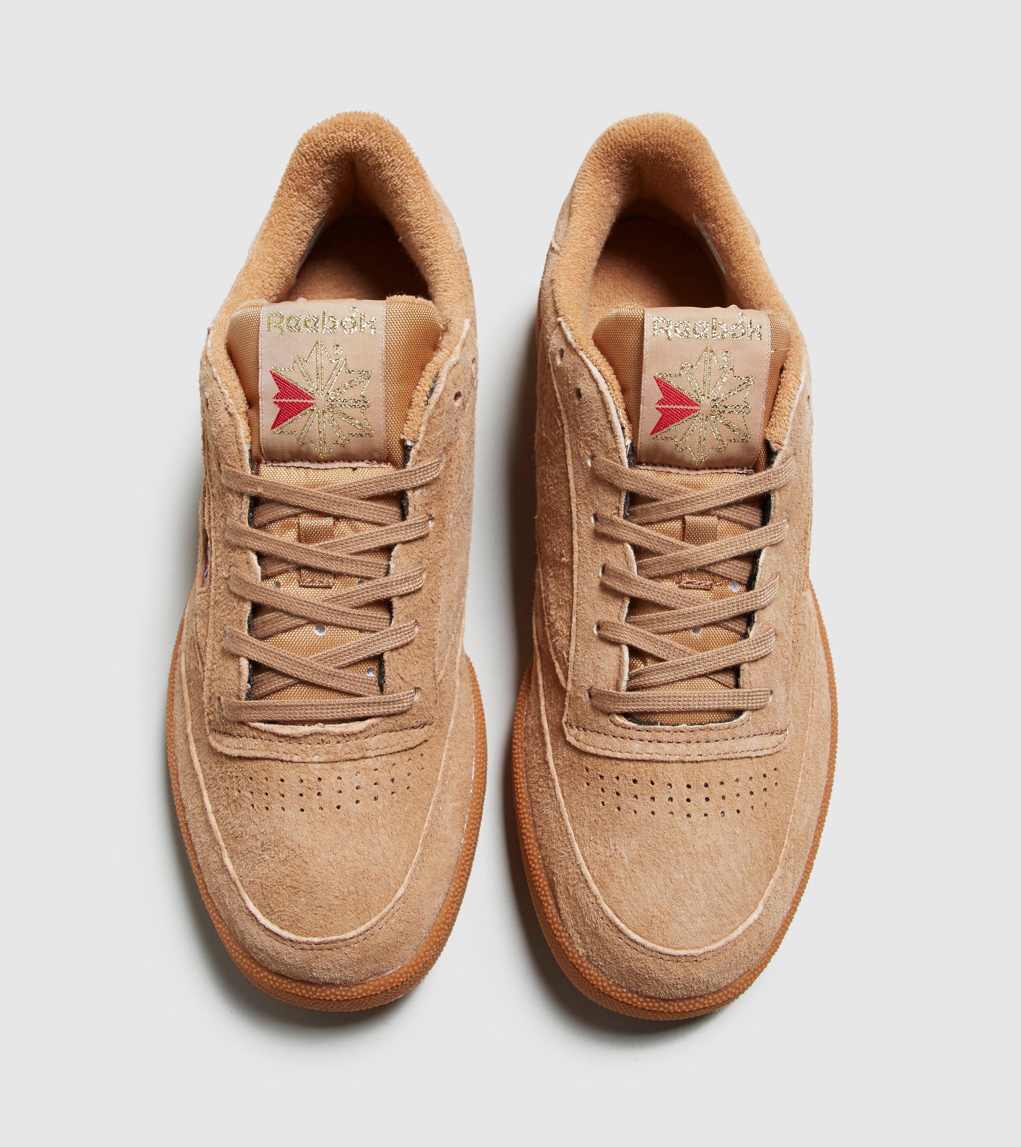 reebok c club size