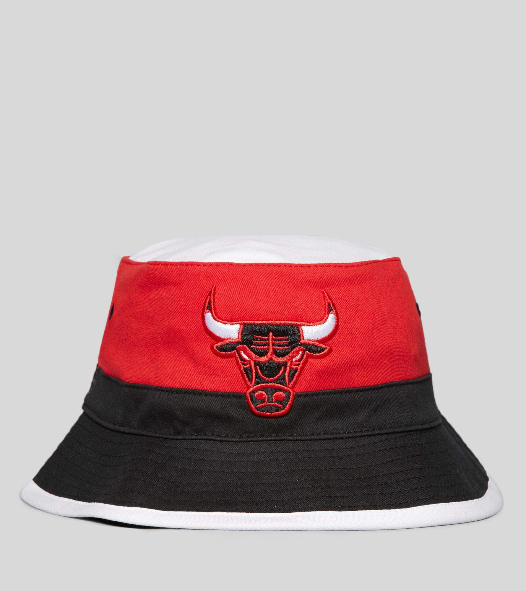 mitchell and ness bulls bucket hat