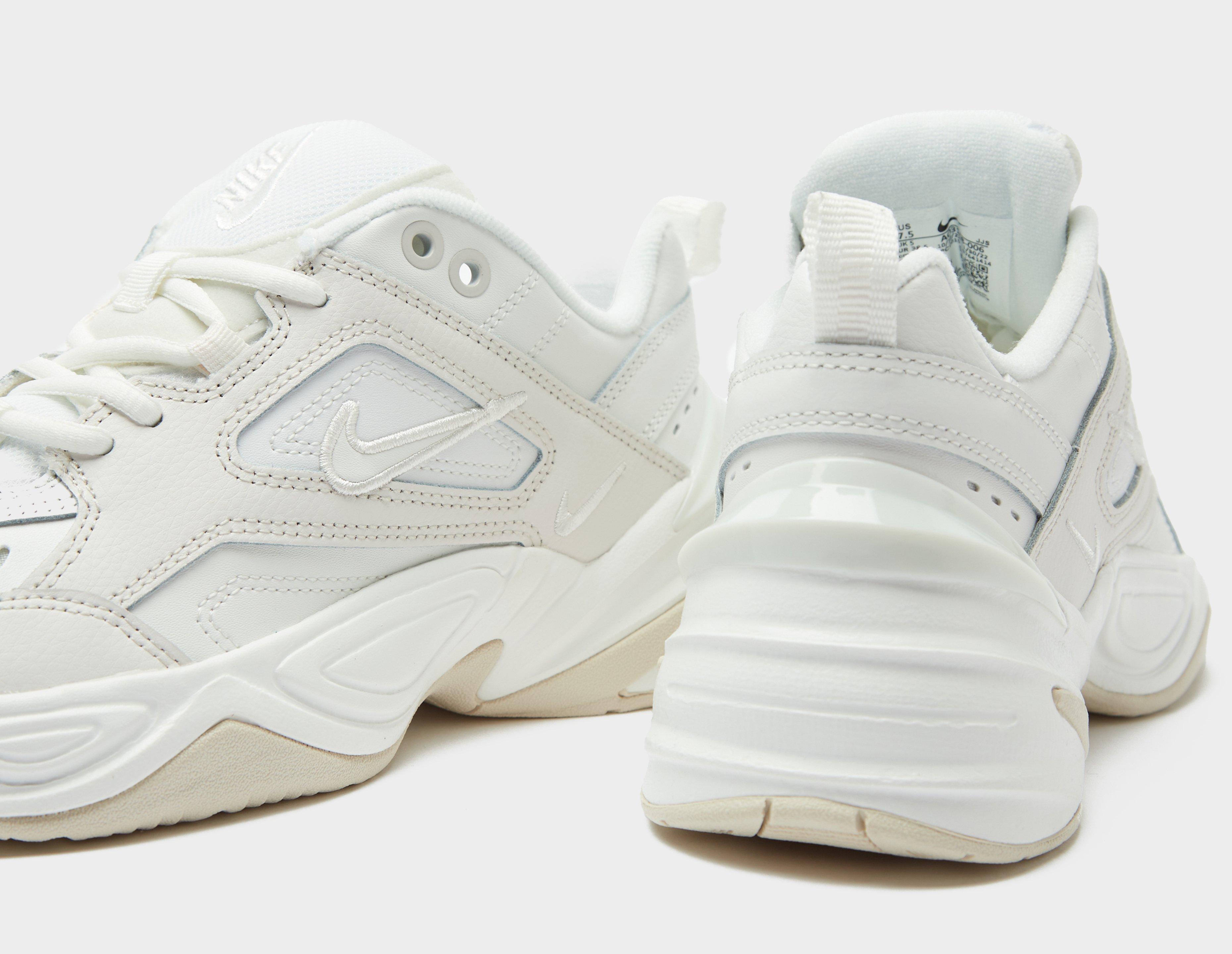 Nike white cheap m2k tekno trainers