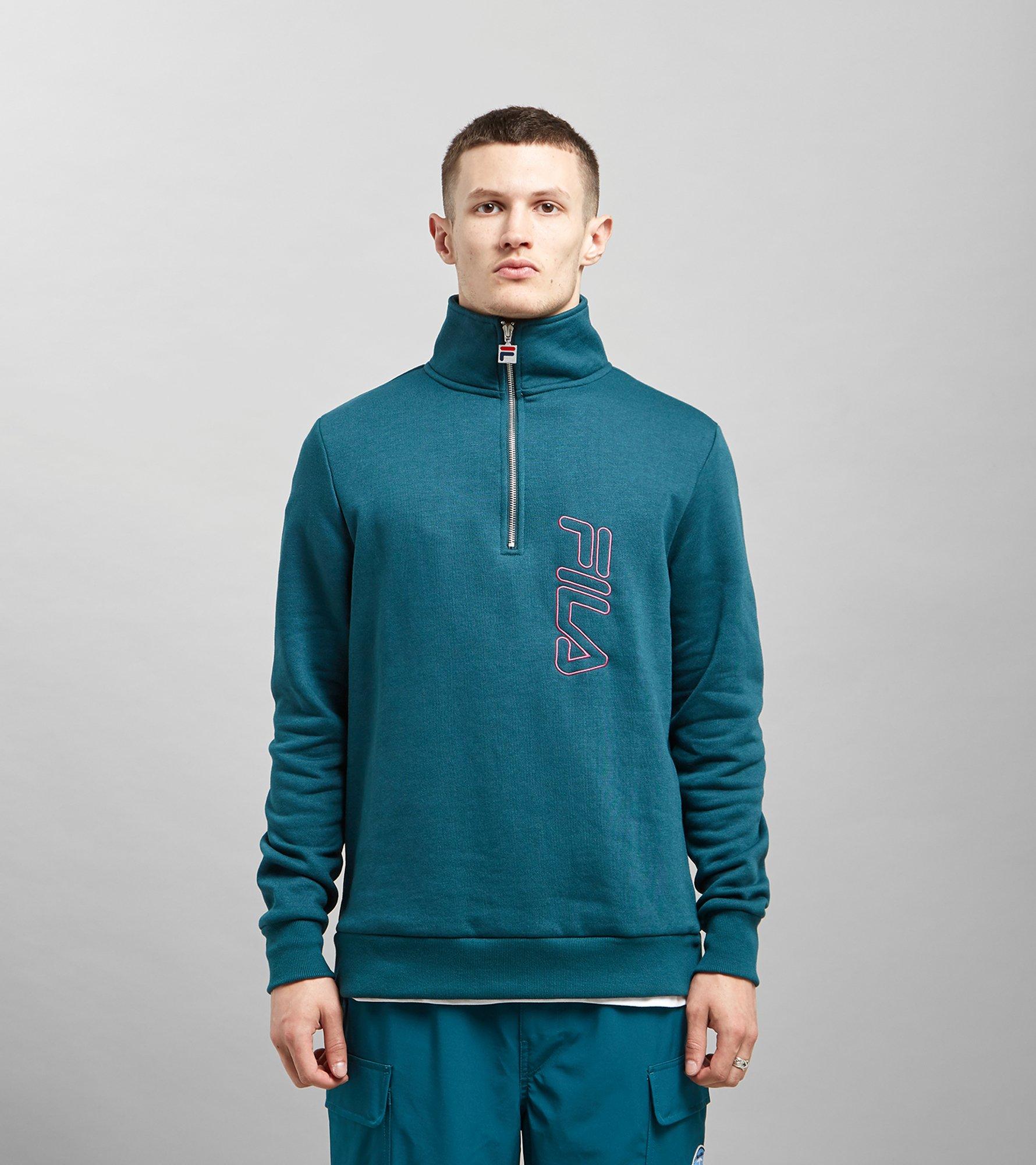 Blue Fila Merano Half Zip Sweatshirt size Ireland