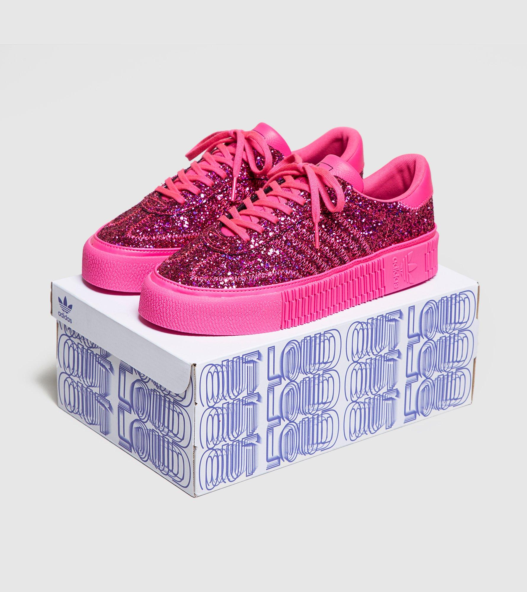samba rose glitter
