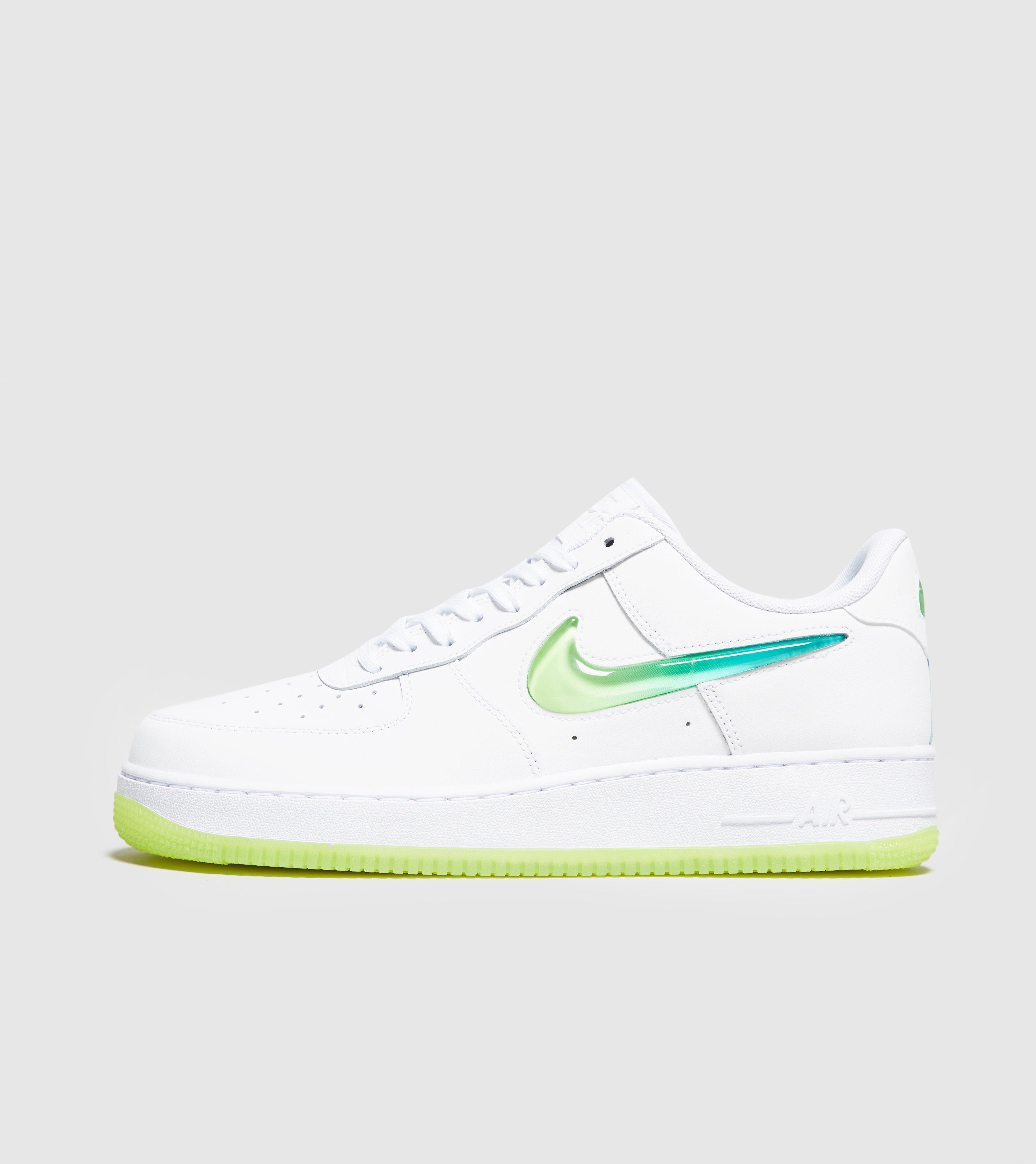 nike air force jelly green