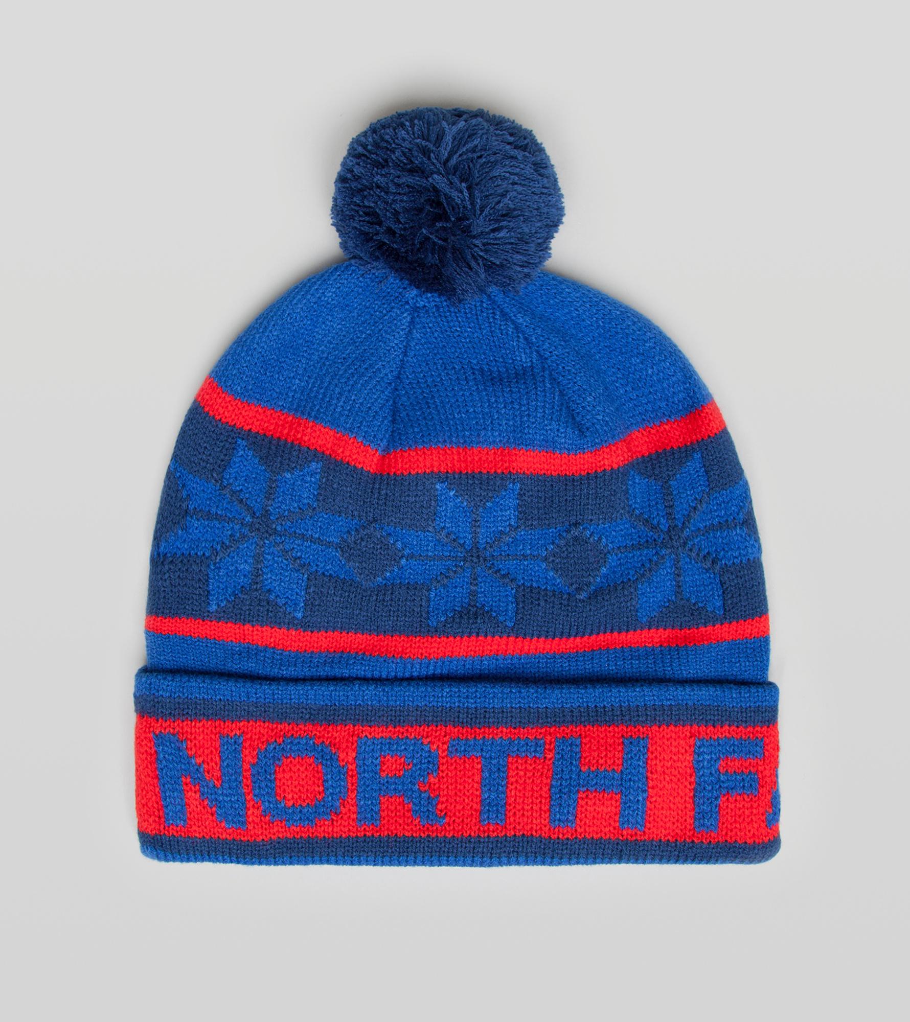 north face bobble hat