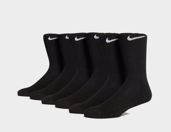 Nike Lot de 6 paires de Chaussettes de Training Noir- Size? France