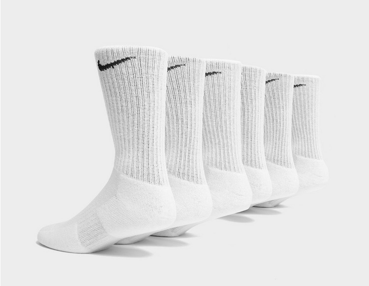 Nike Pack de 6 Paires de Chaussettes d'Entraînement Coussinées