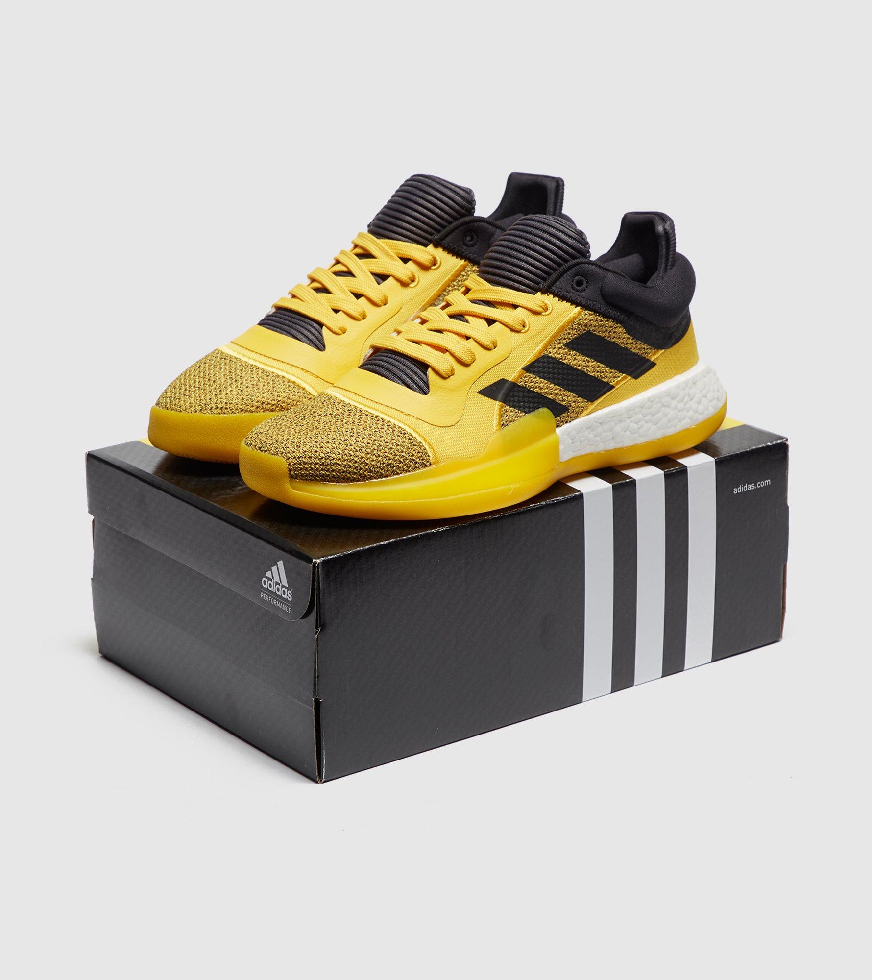 adidas marquee boost yellow