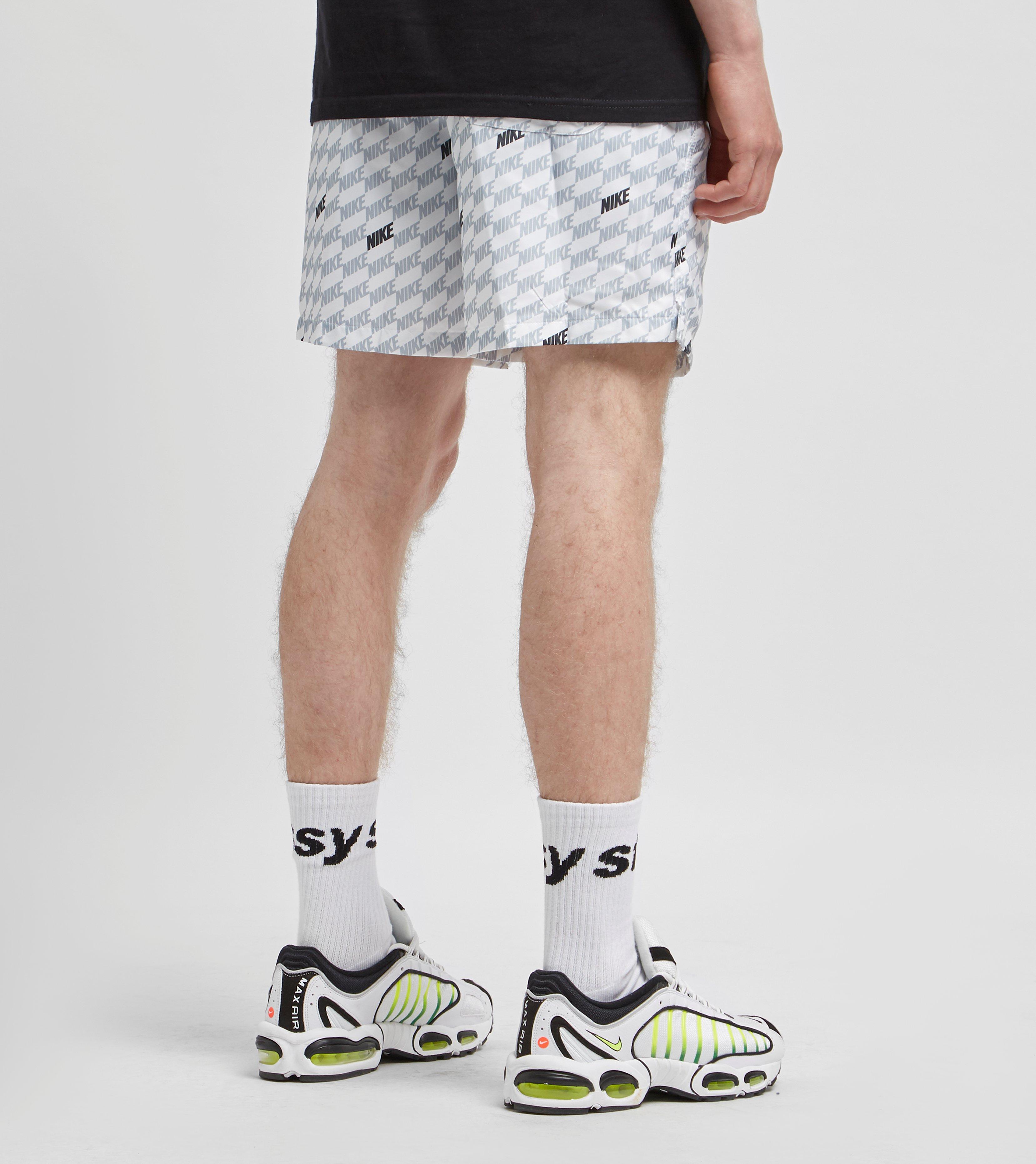 nike hybrid all over print swim shorts