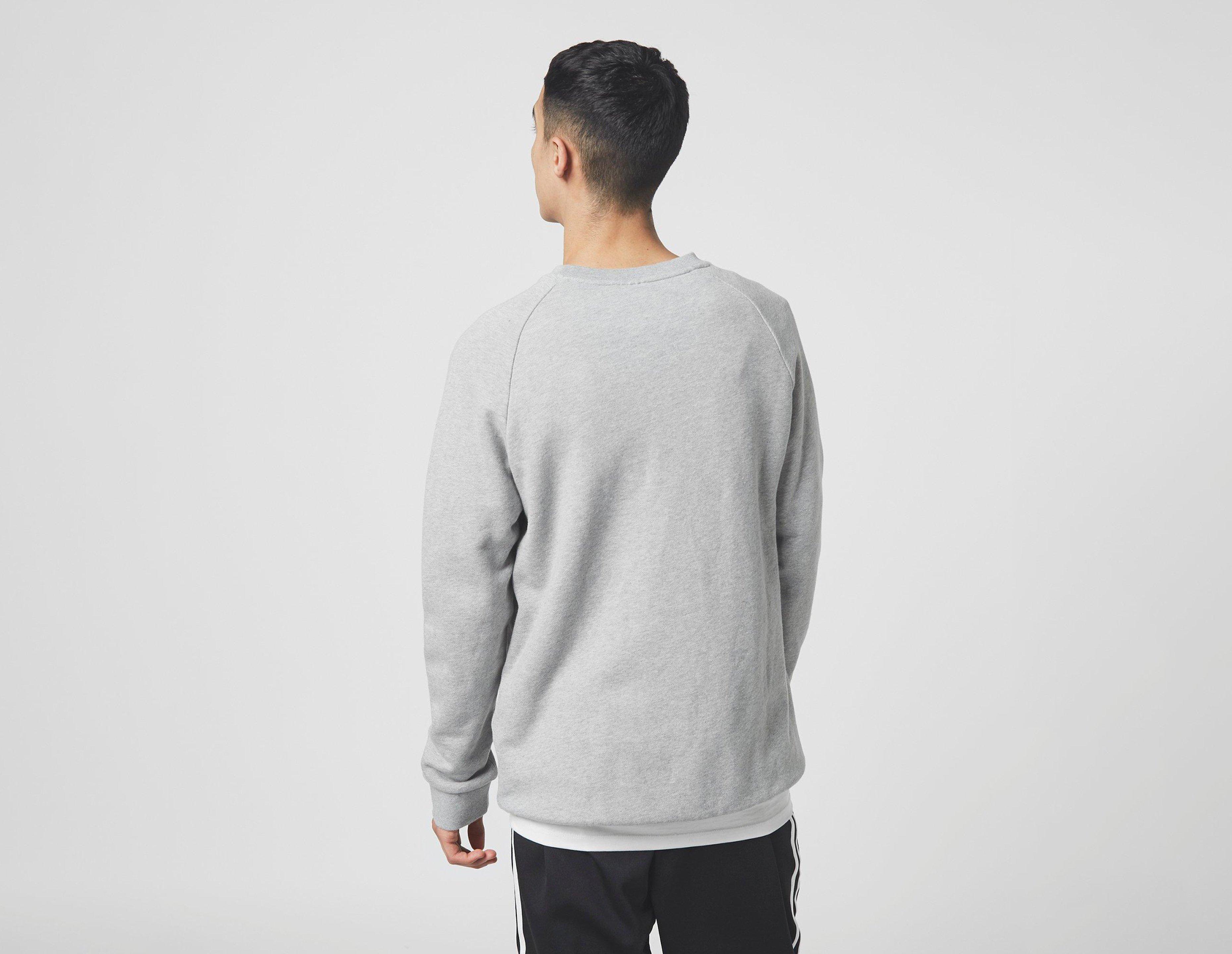 adidas originals trefoil essential crew sweatshirt