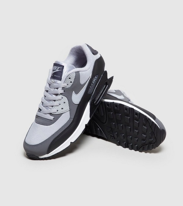 Nike Basket Femme Air Max 90 Mesh 152 Noir Gris