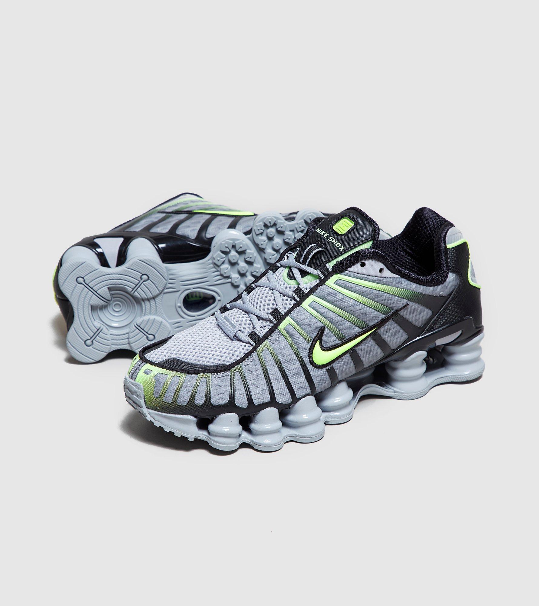 nike shox femme gris