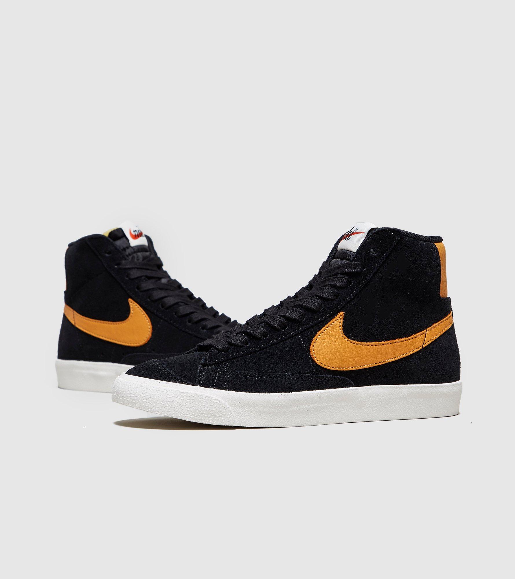 nike blazer mid femme orange