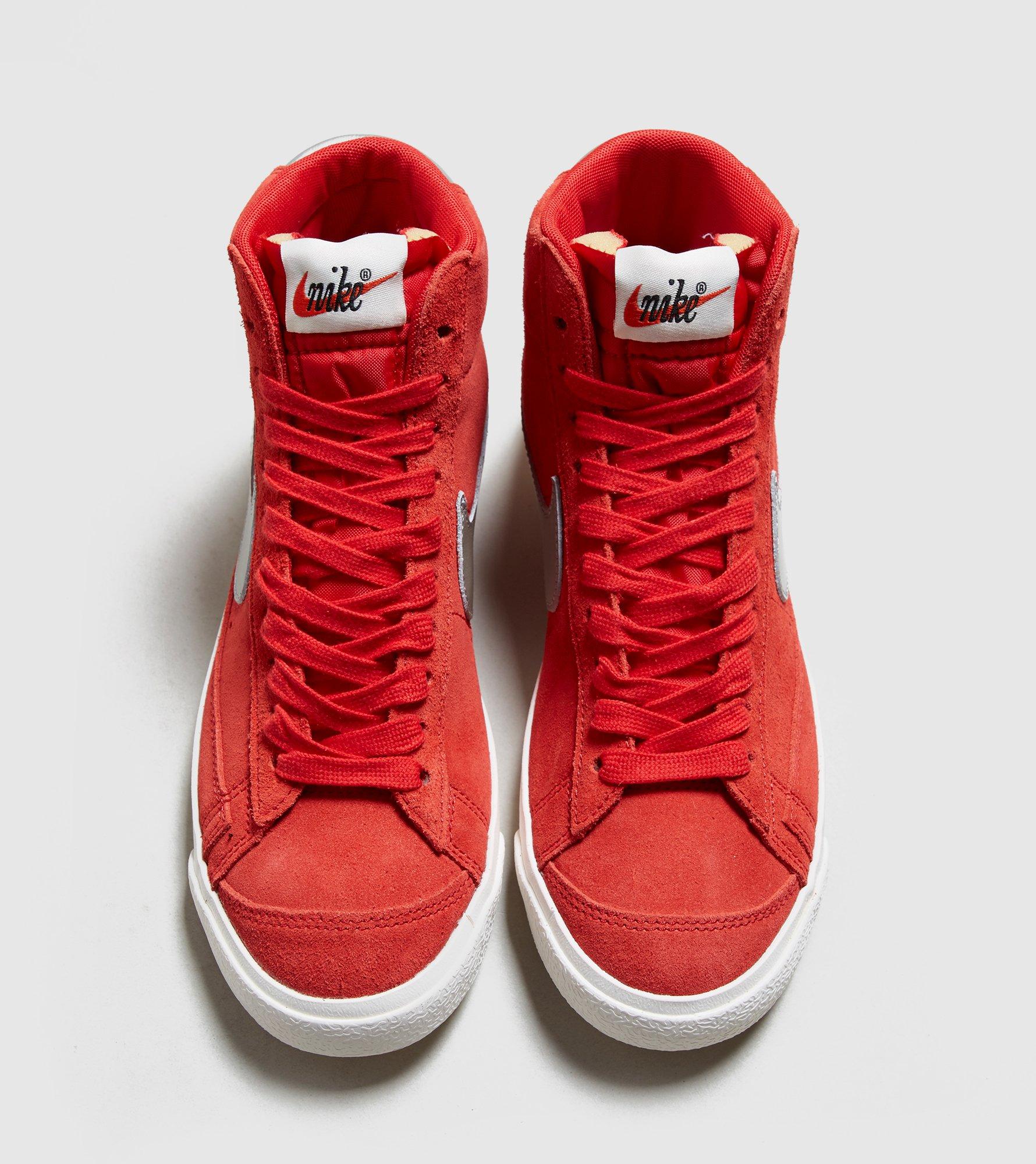 nike blazer mid rojas