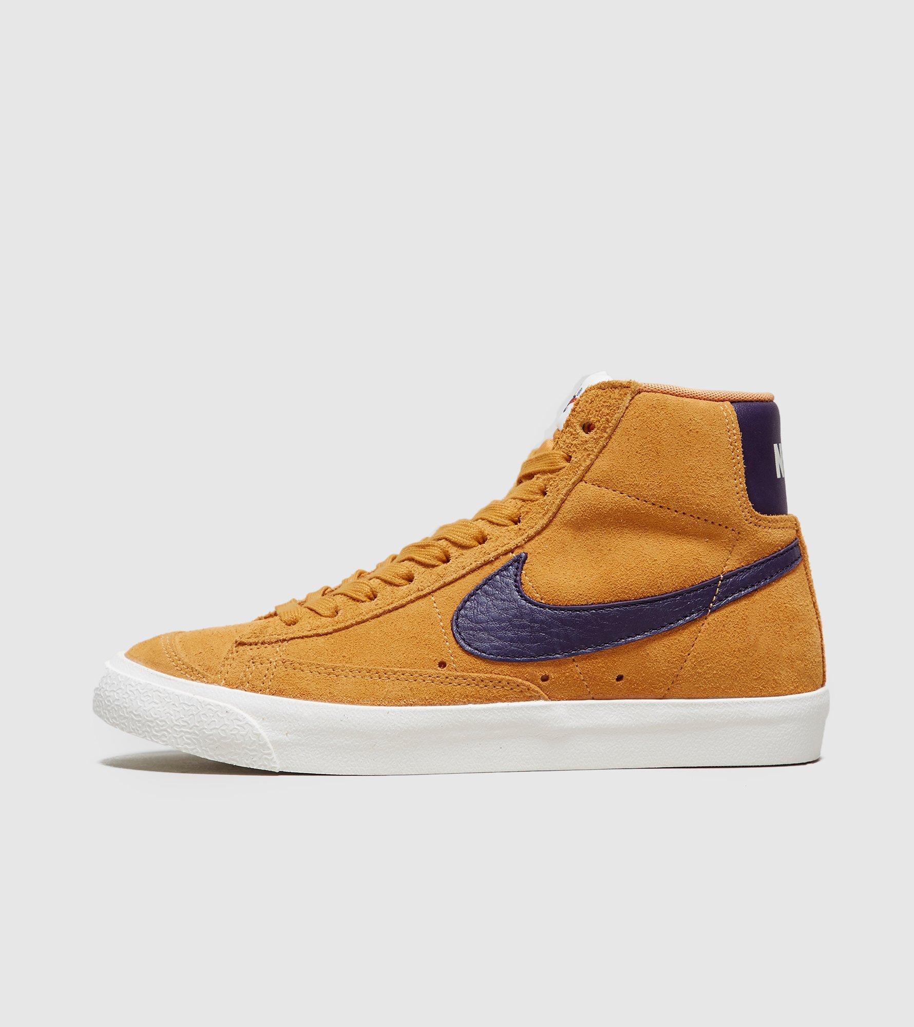 nike blazer mid femme jaune