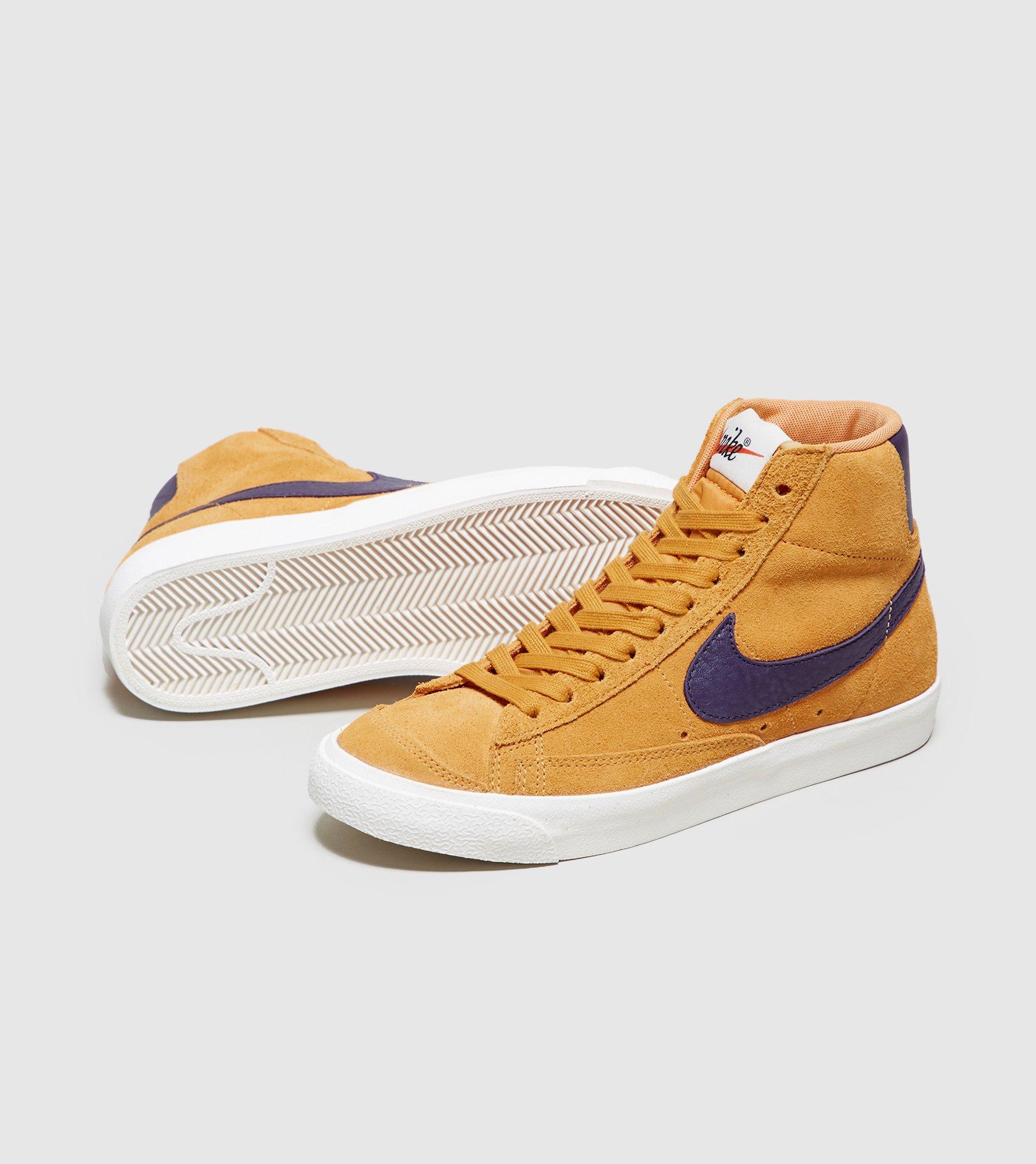 nike blazer mid vintage femme jaune