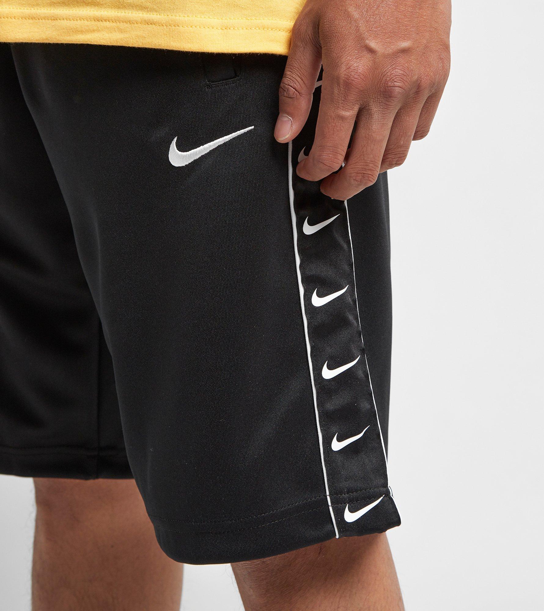 nike tape shorts