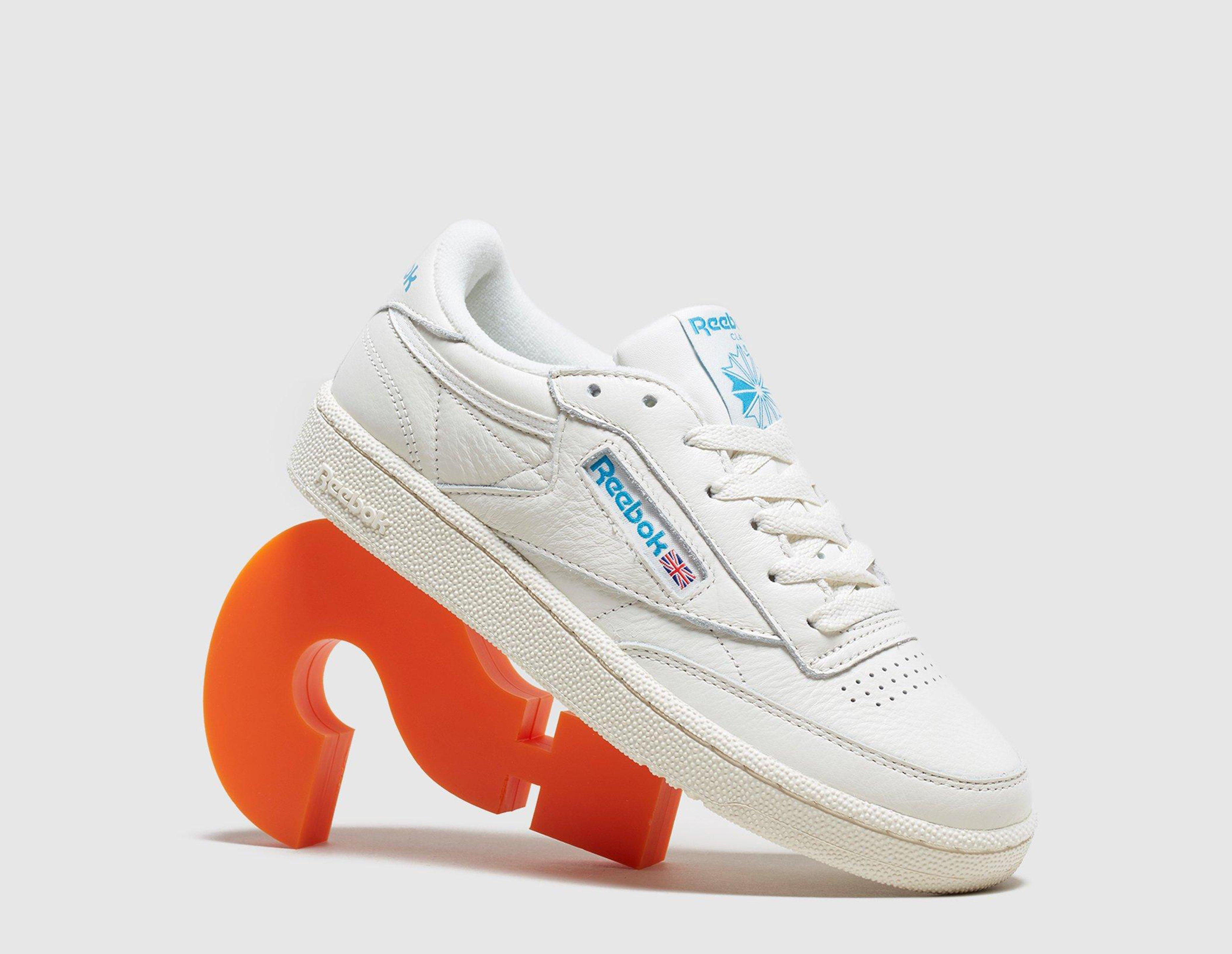 reebok club c femme orange