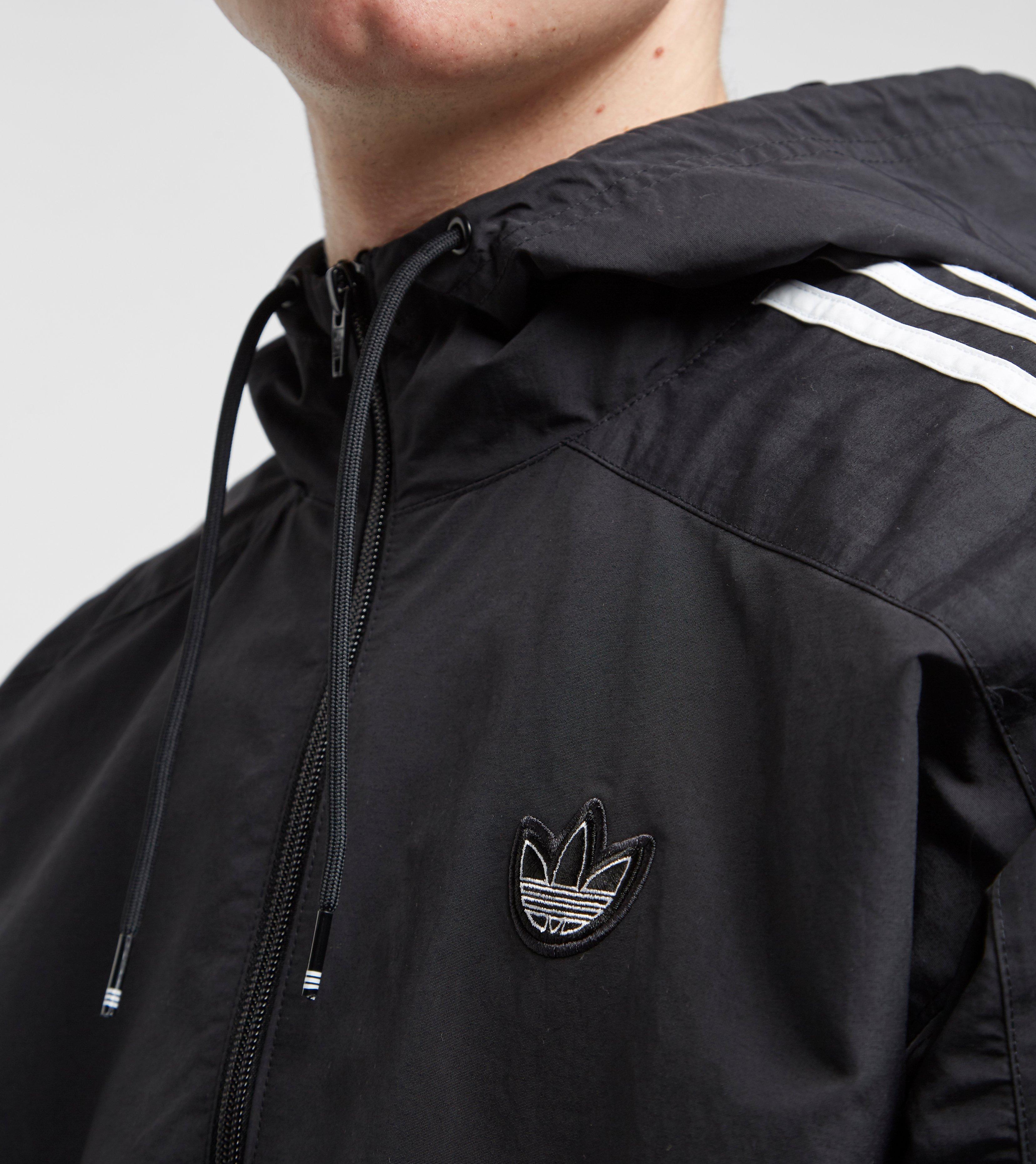 adidas originals outline lightweight windbreaker jacket