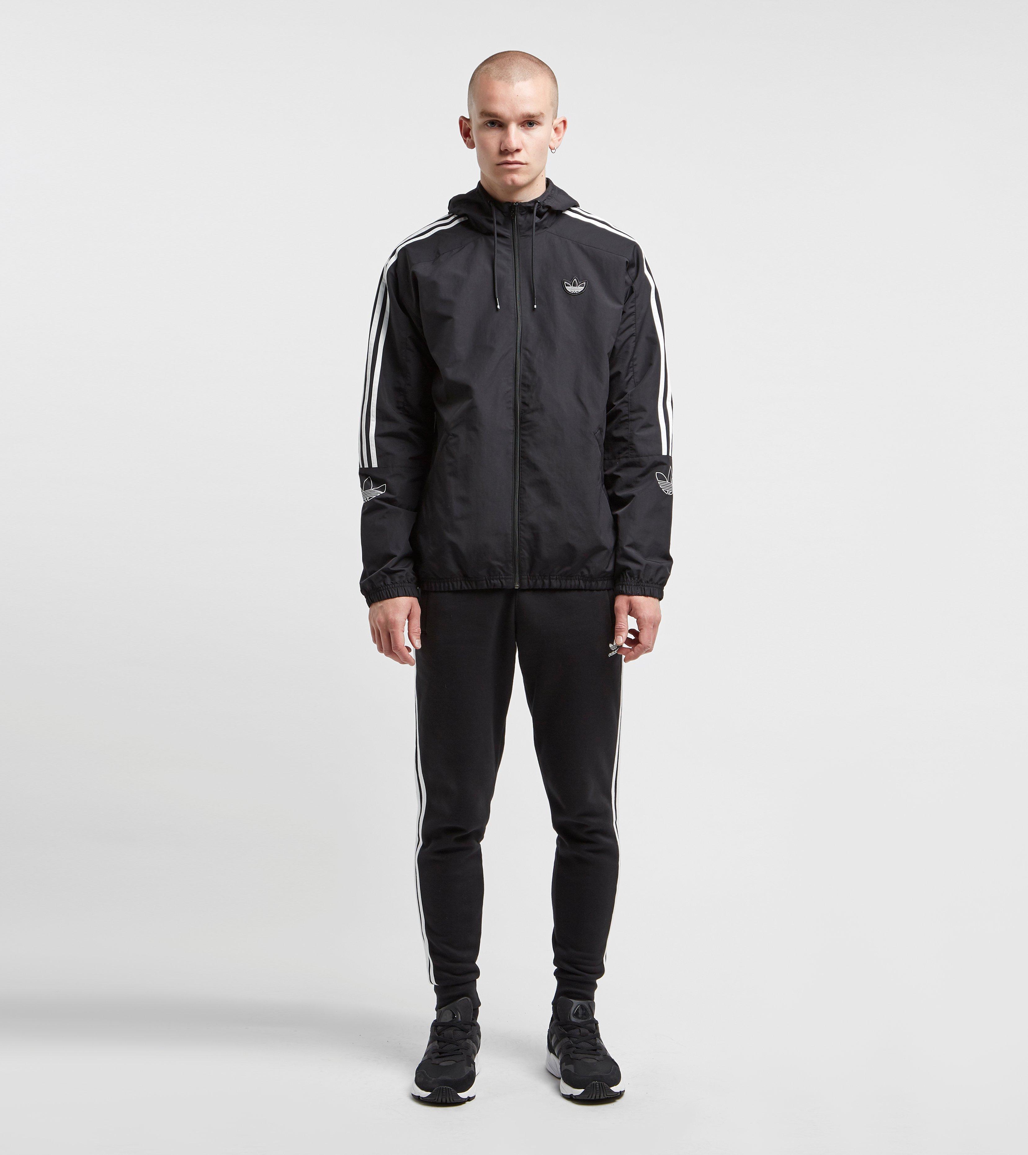 adidas originals outline lightweight windbreaker jacket