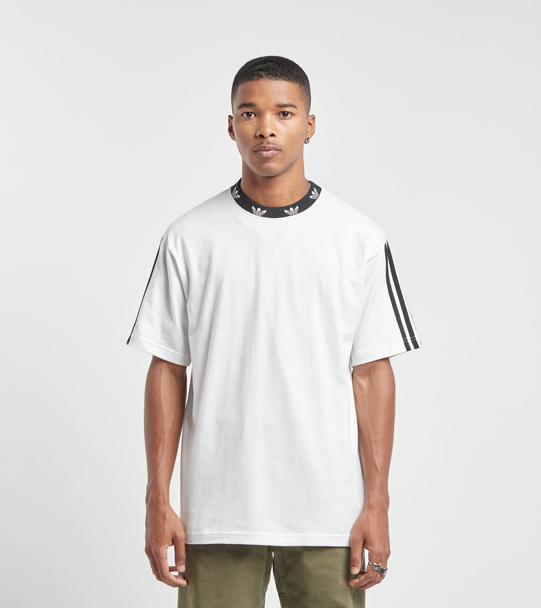 adidas trefoil rib tee