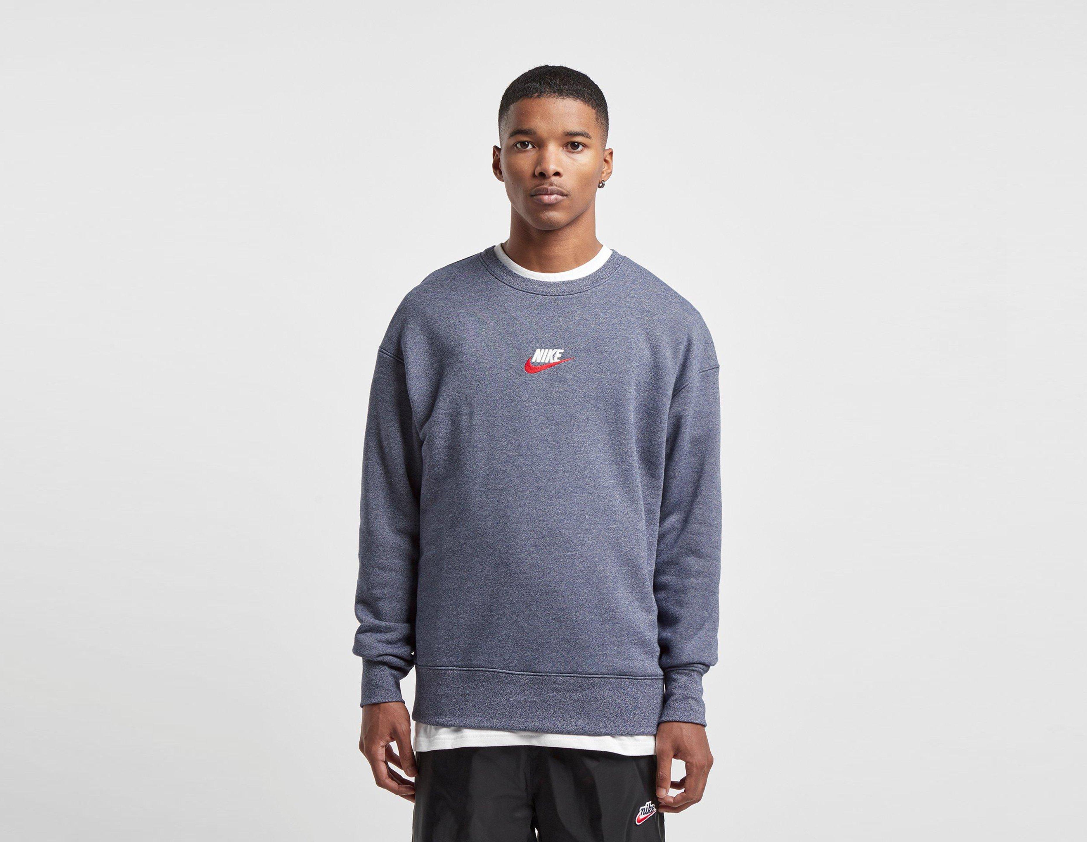 nike heritage crew sweatshirt