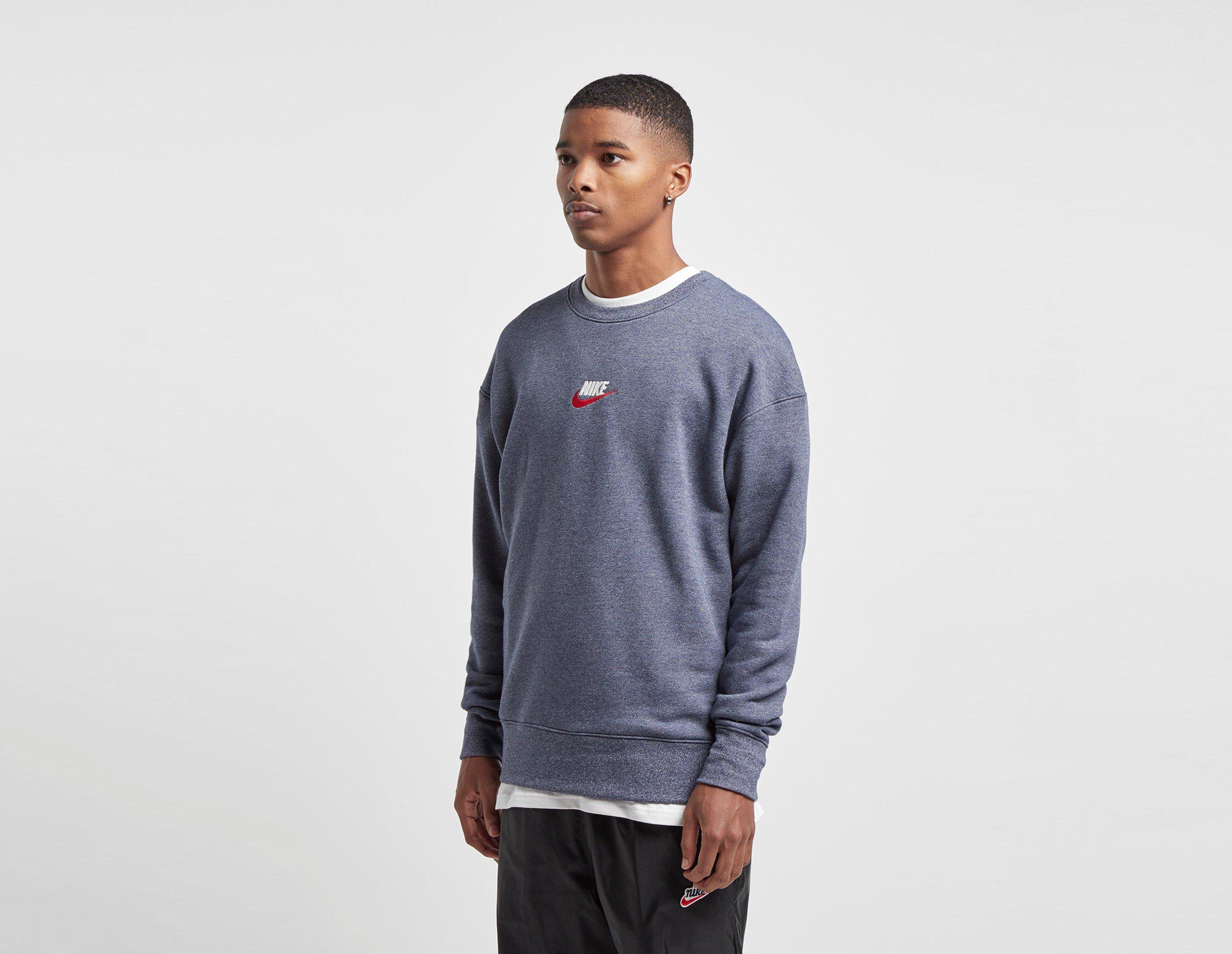 nike heritage sweater