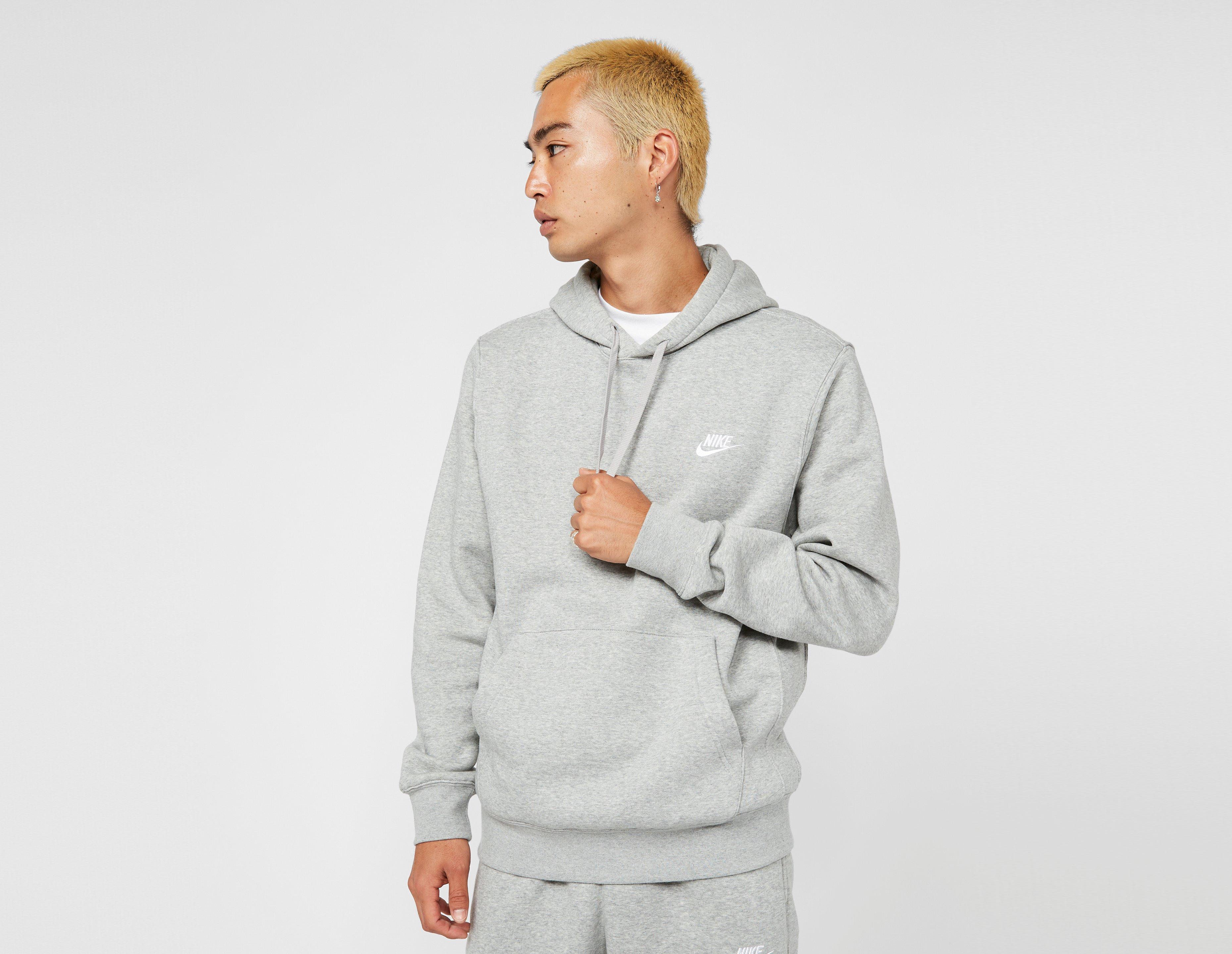 nike foundation hoodie grey