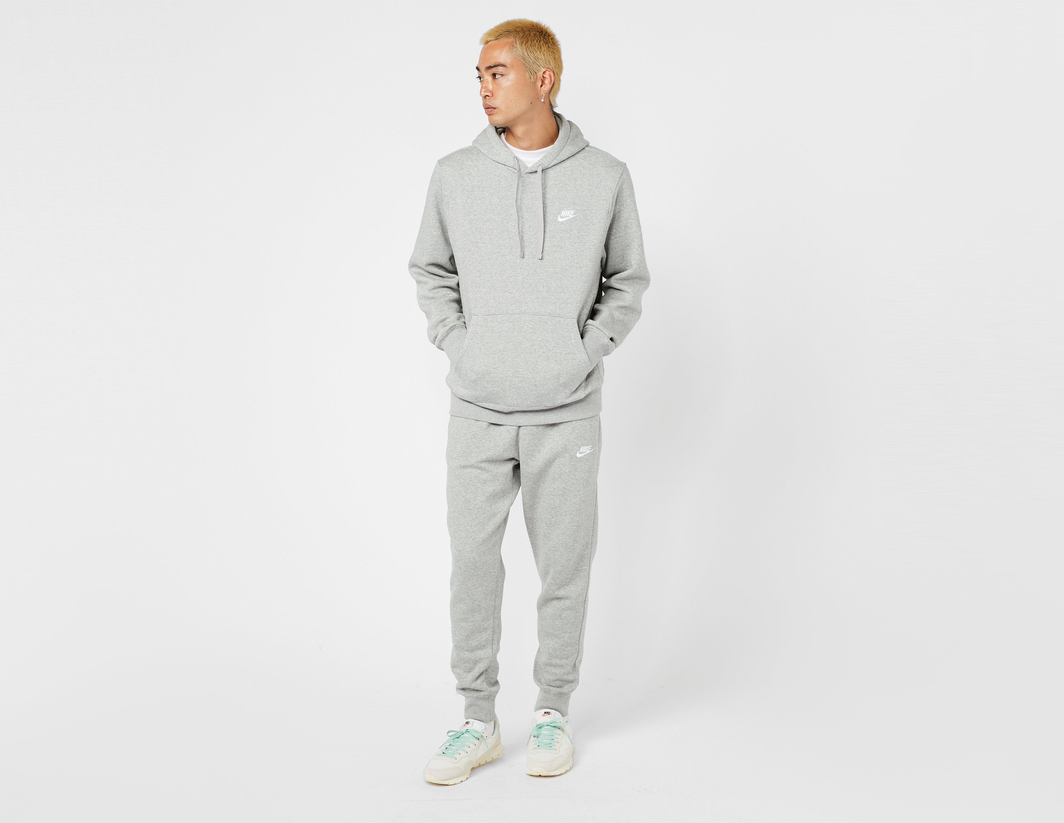 nike foundation overhead hoodie grey