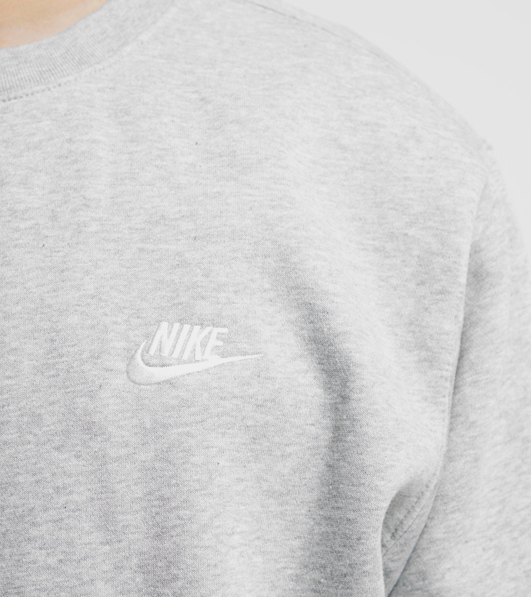 nike foundation crew sweatshirt black