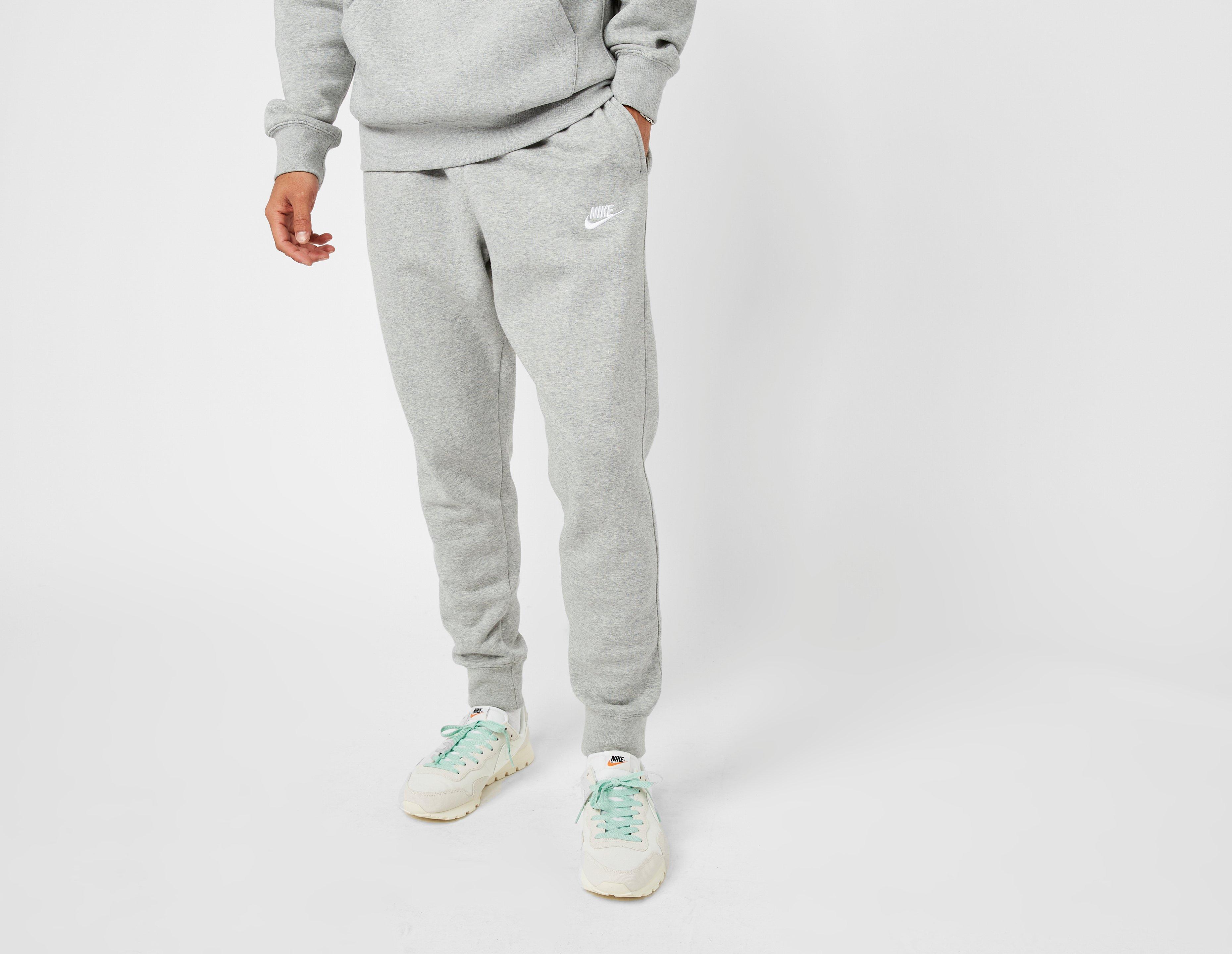 grey nike fleece joggers