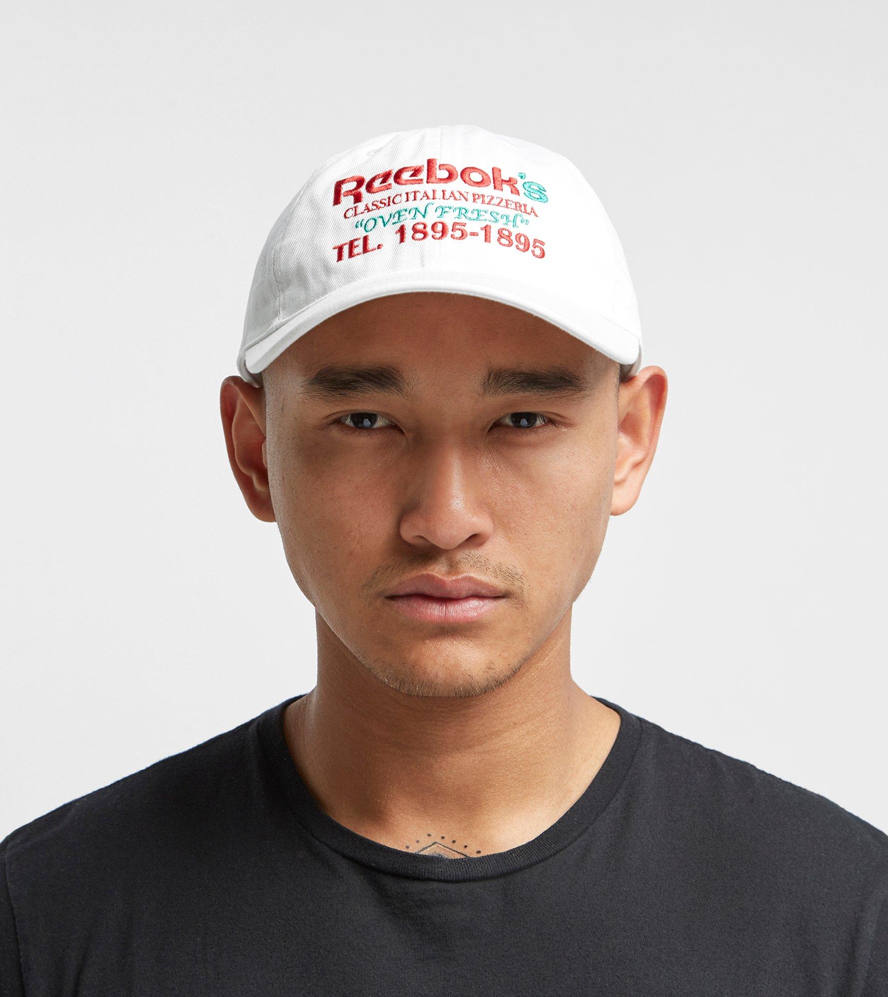 reebok pizza cap