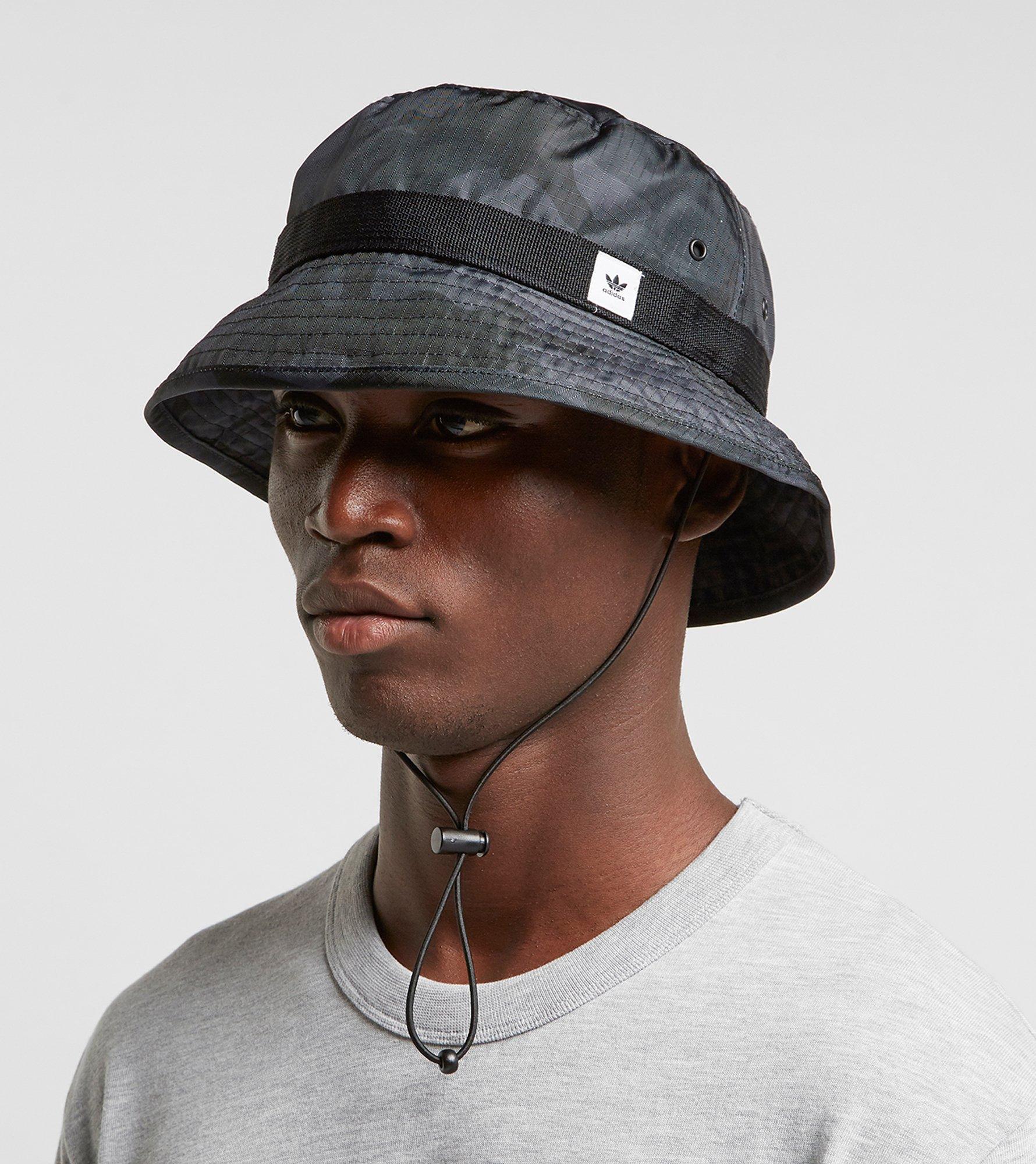 street camo bucket hat