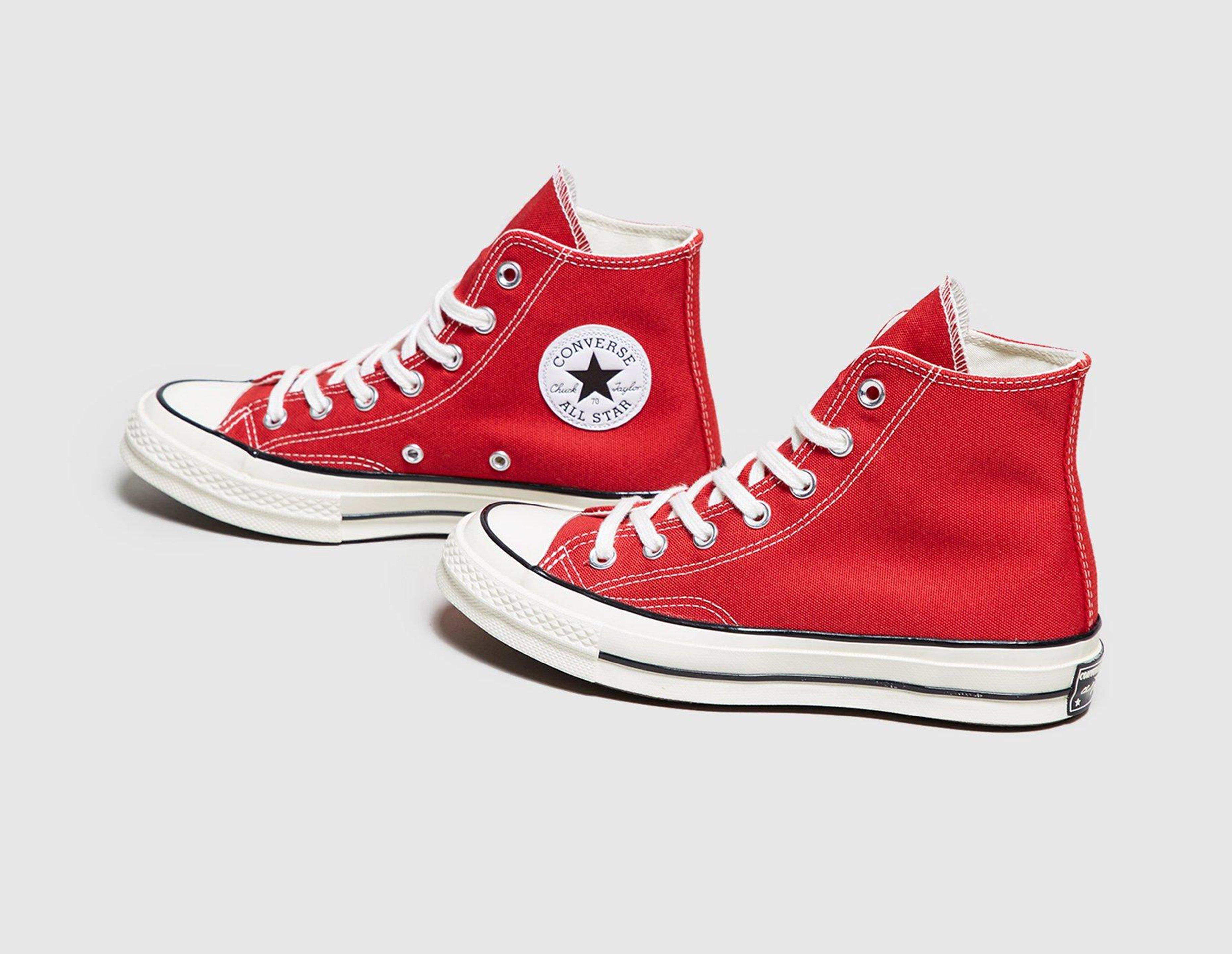 converse rouge taille haute