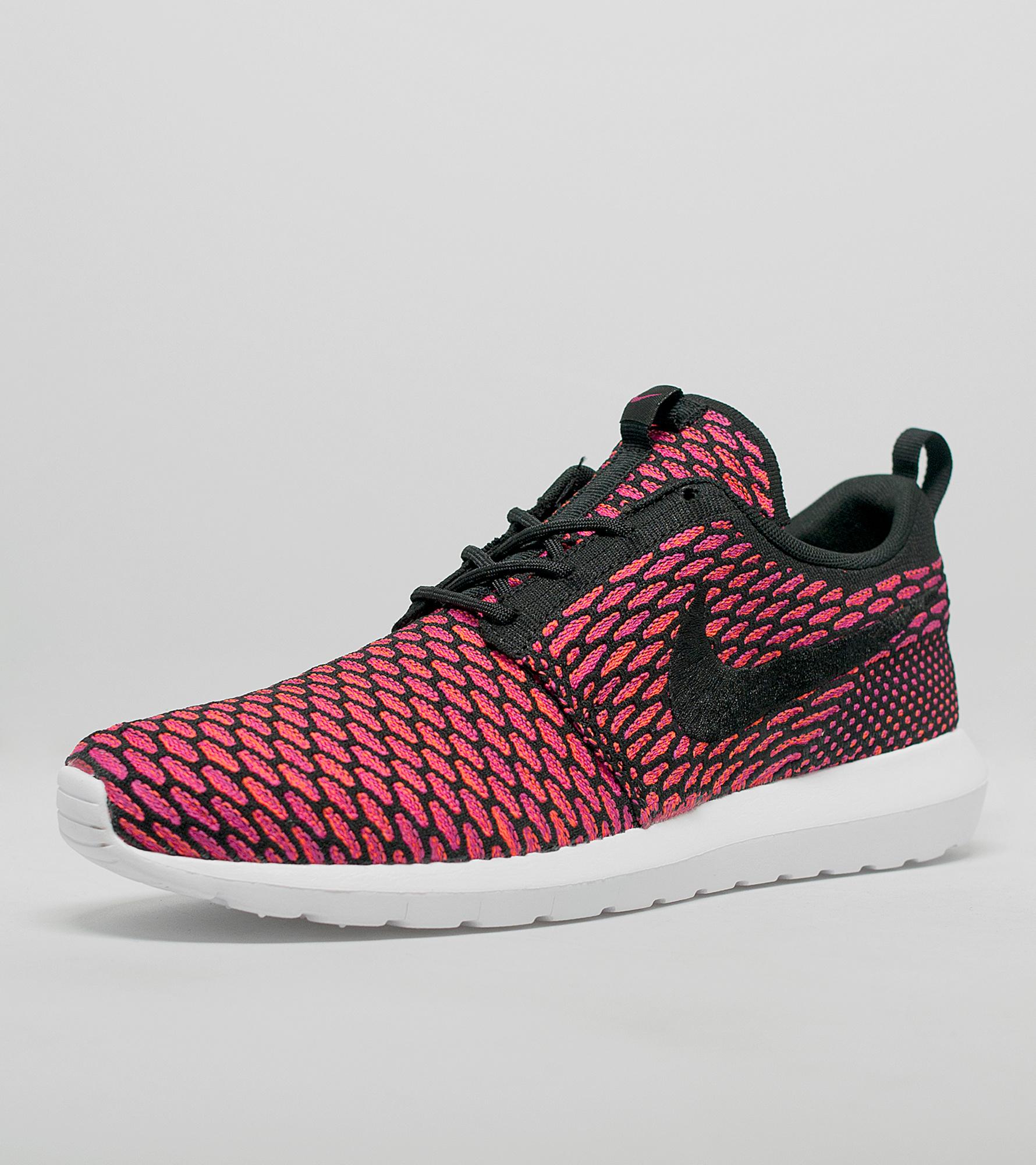 nike roshe run flyknit marron