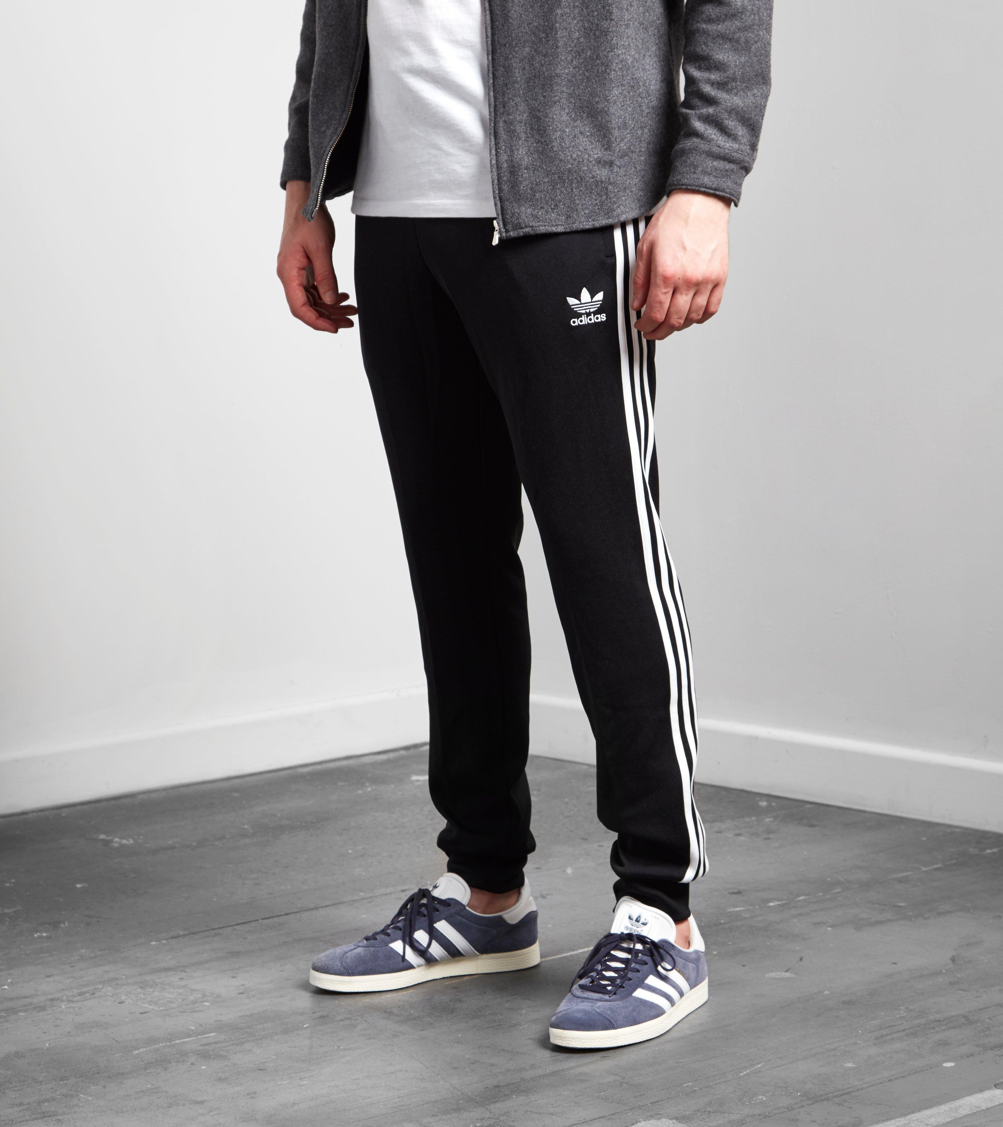 adidas originals superstar cuffed track pants