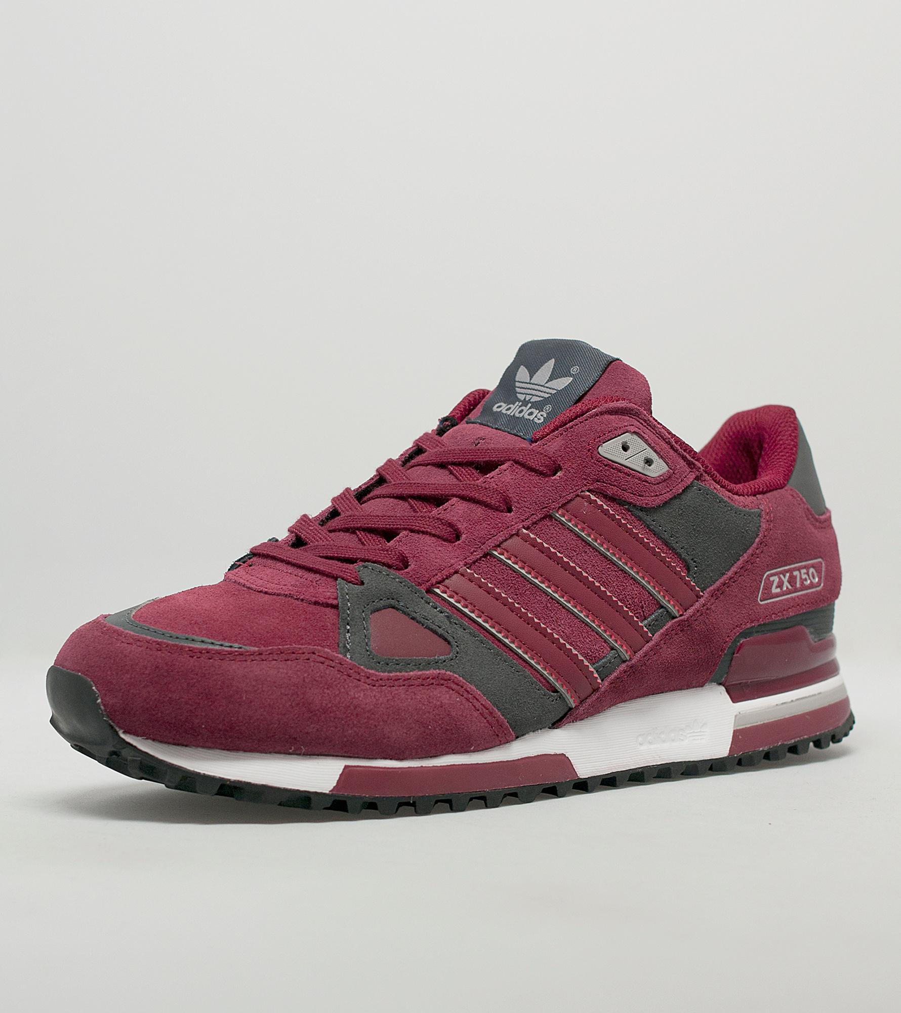 adidas zx 750 burgundy