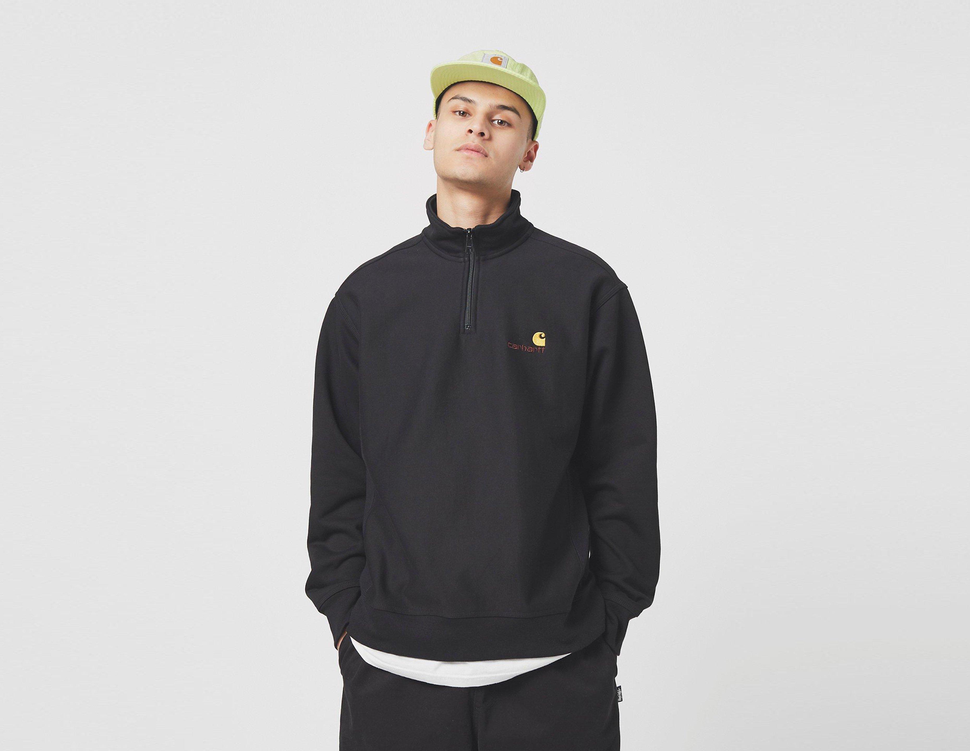 carhartt half zip sweatshirt