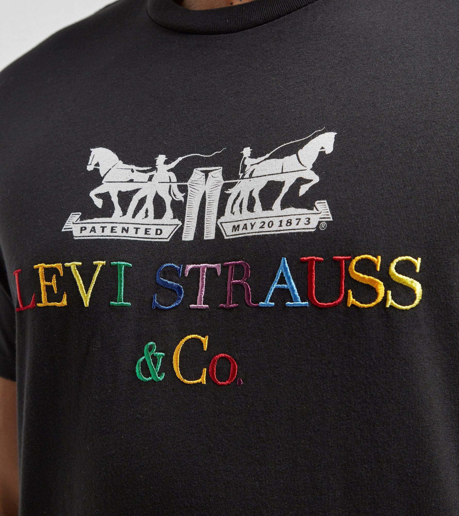 levis 2 horse t shirt
