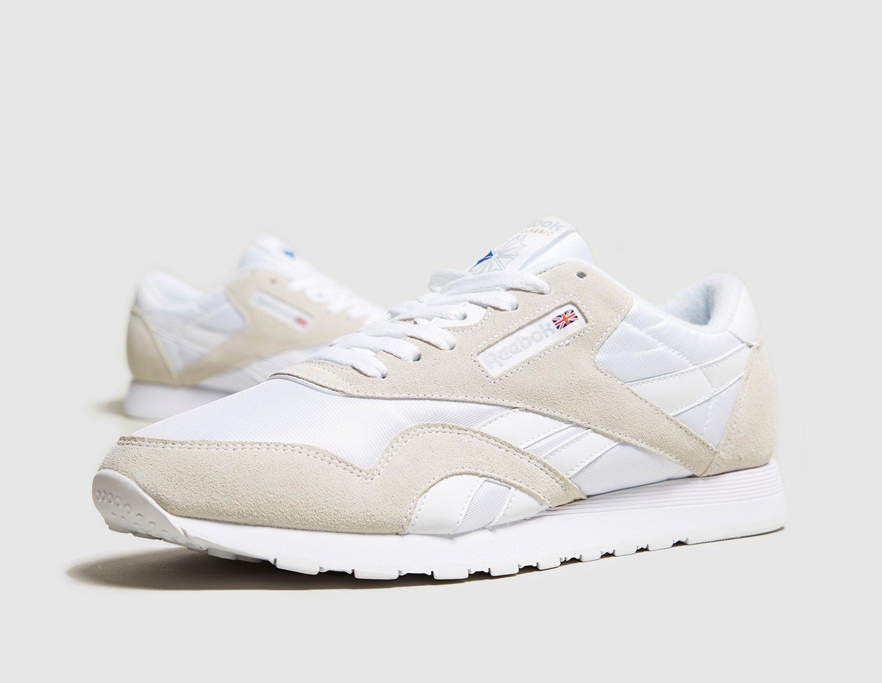 reebok classic nylon og white