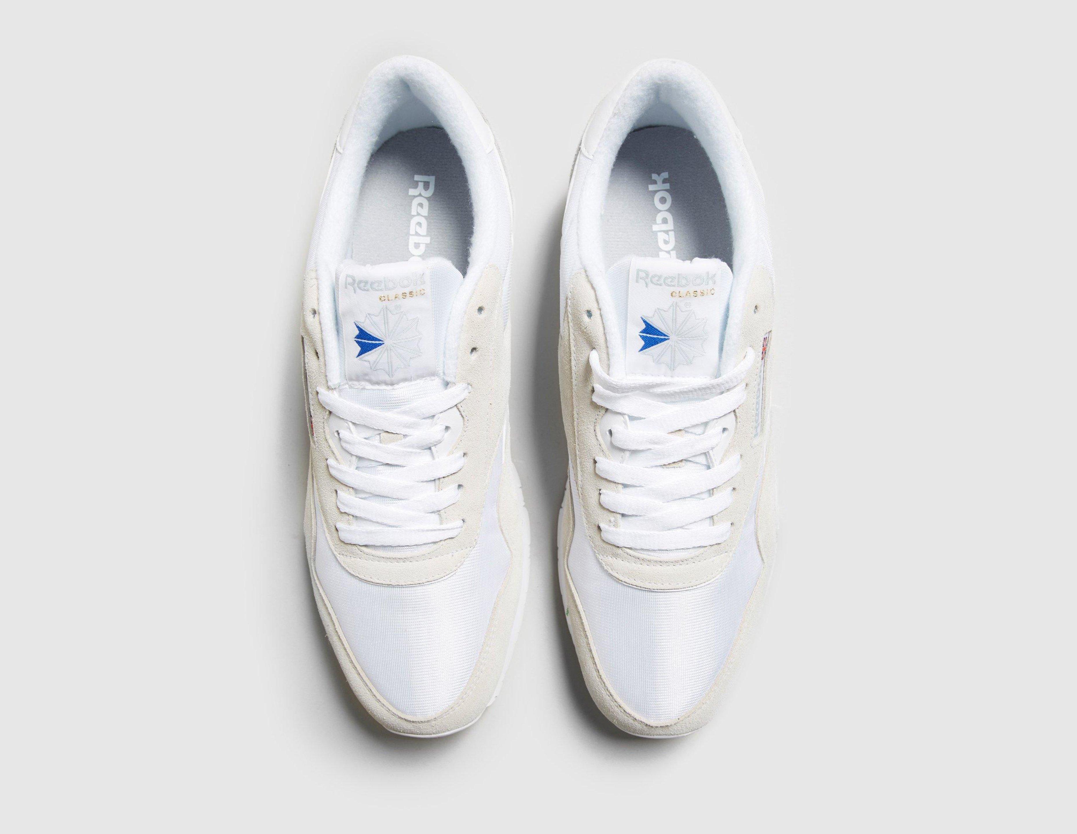 reebok classic nylon uomo argento
