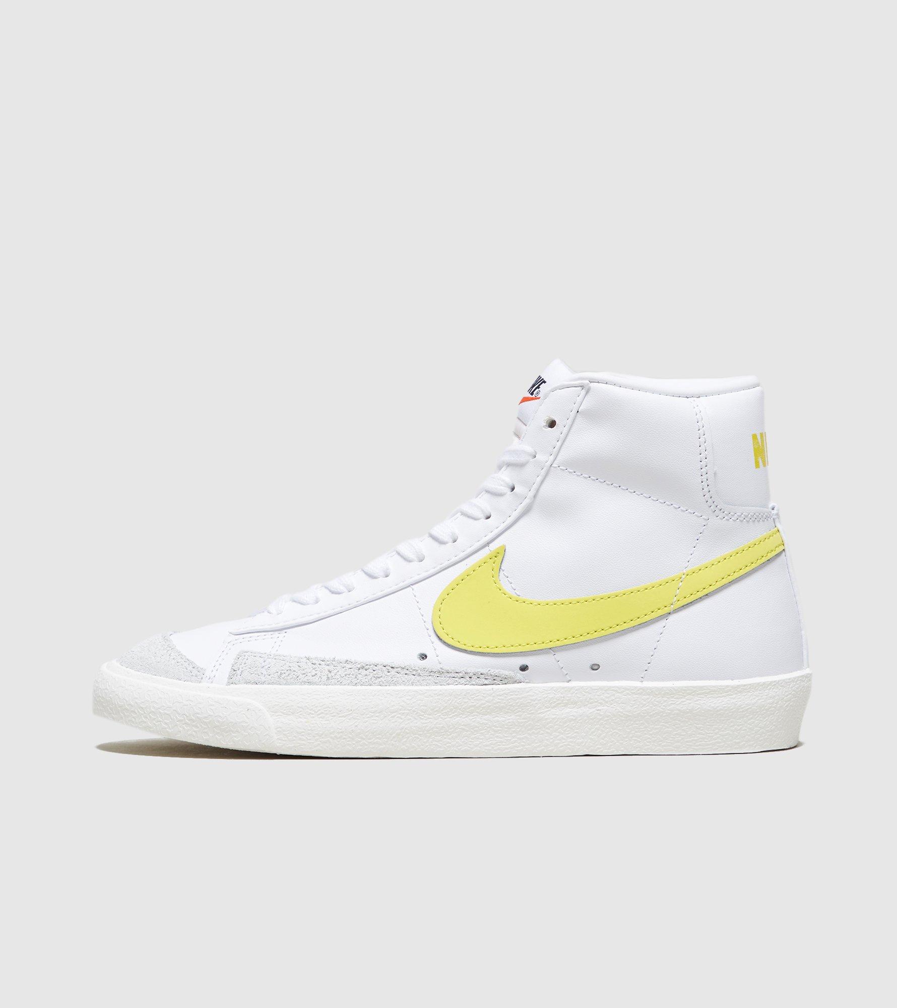 nike blazer mid mujer amarillo