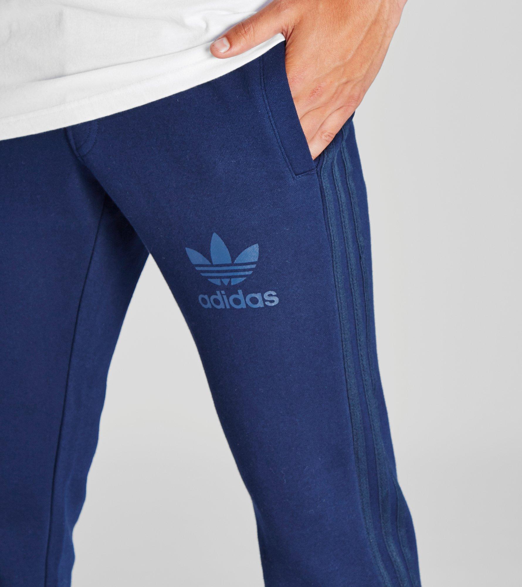 adidas originals sport cuffed fleece pants