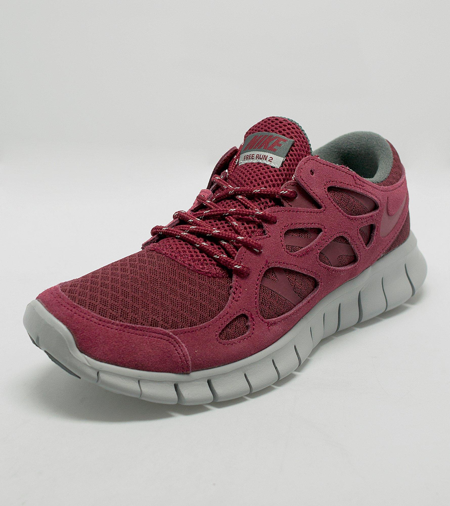 Nike free outlet run 2.0 burgundy