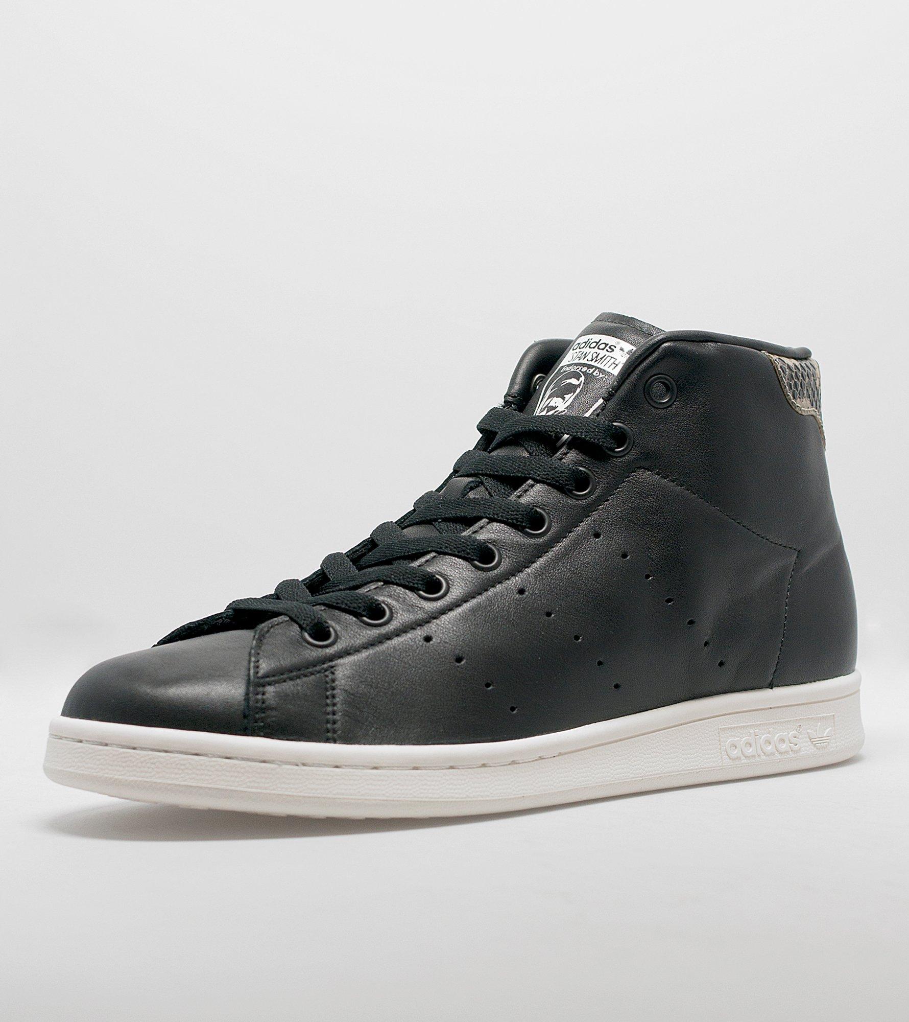 stan smith mid black