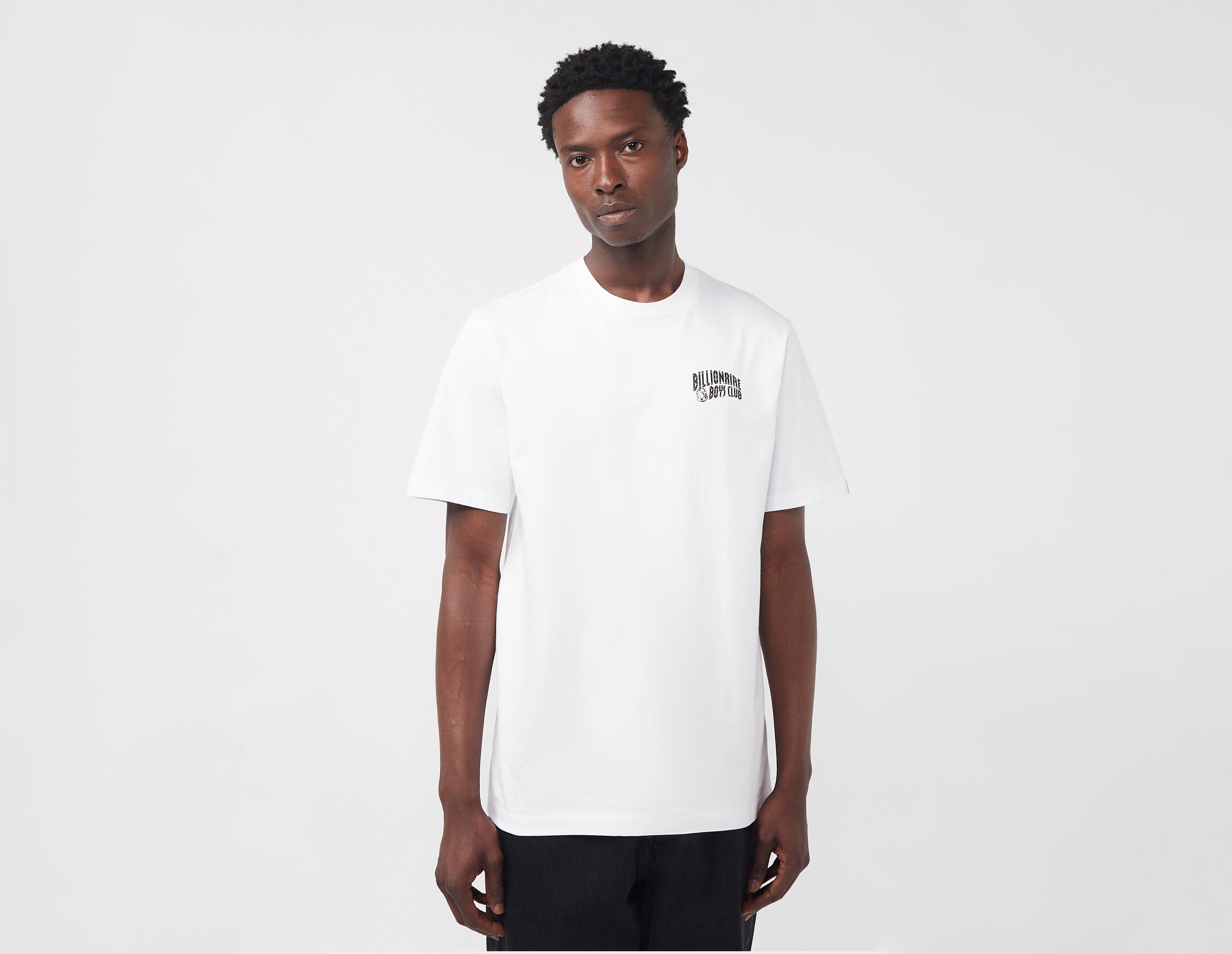 White Billionaire Boys Club Small Arch Logo T-Shirt | size?