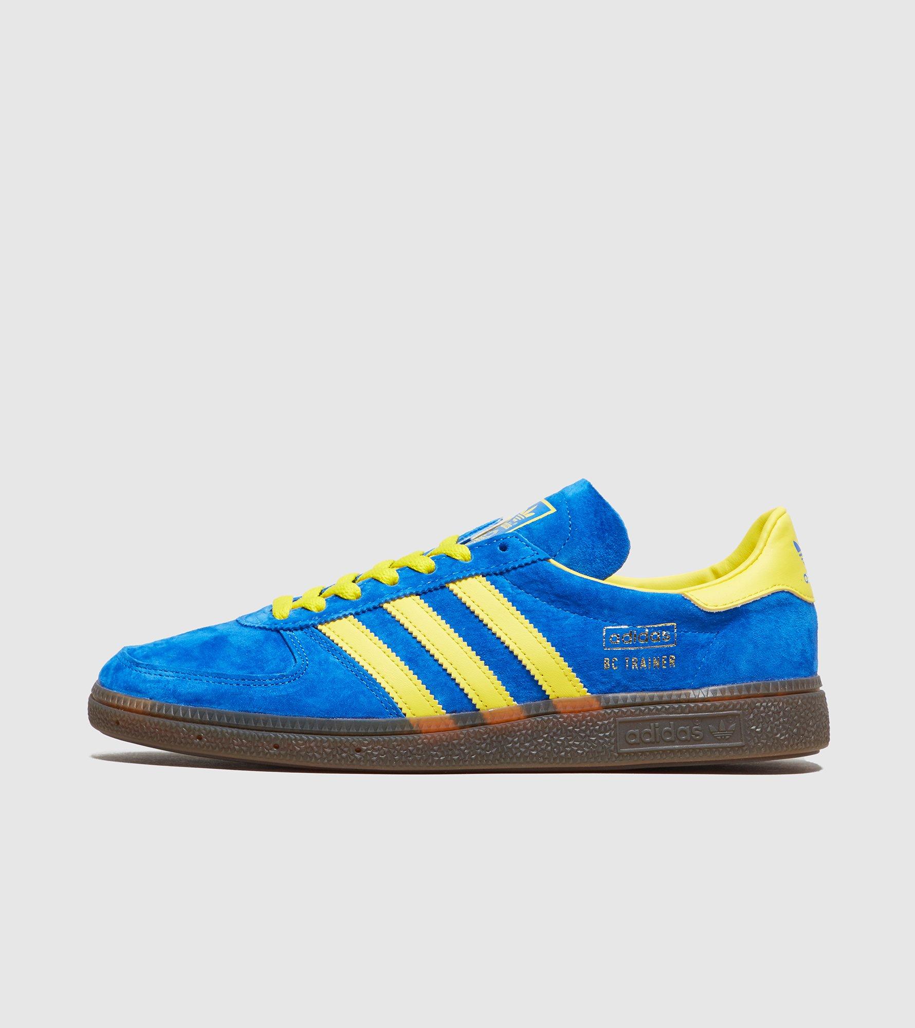 adidas trainers yellow and blue