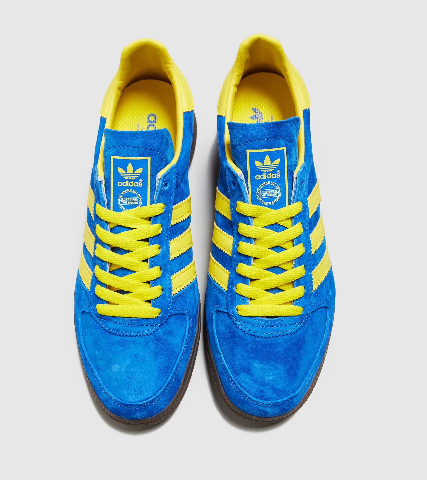 adidas la trainer yellow blue