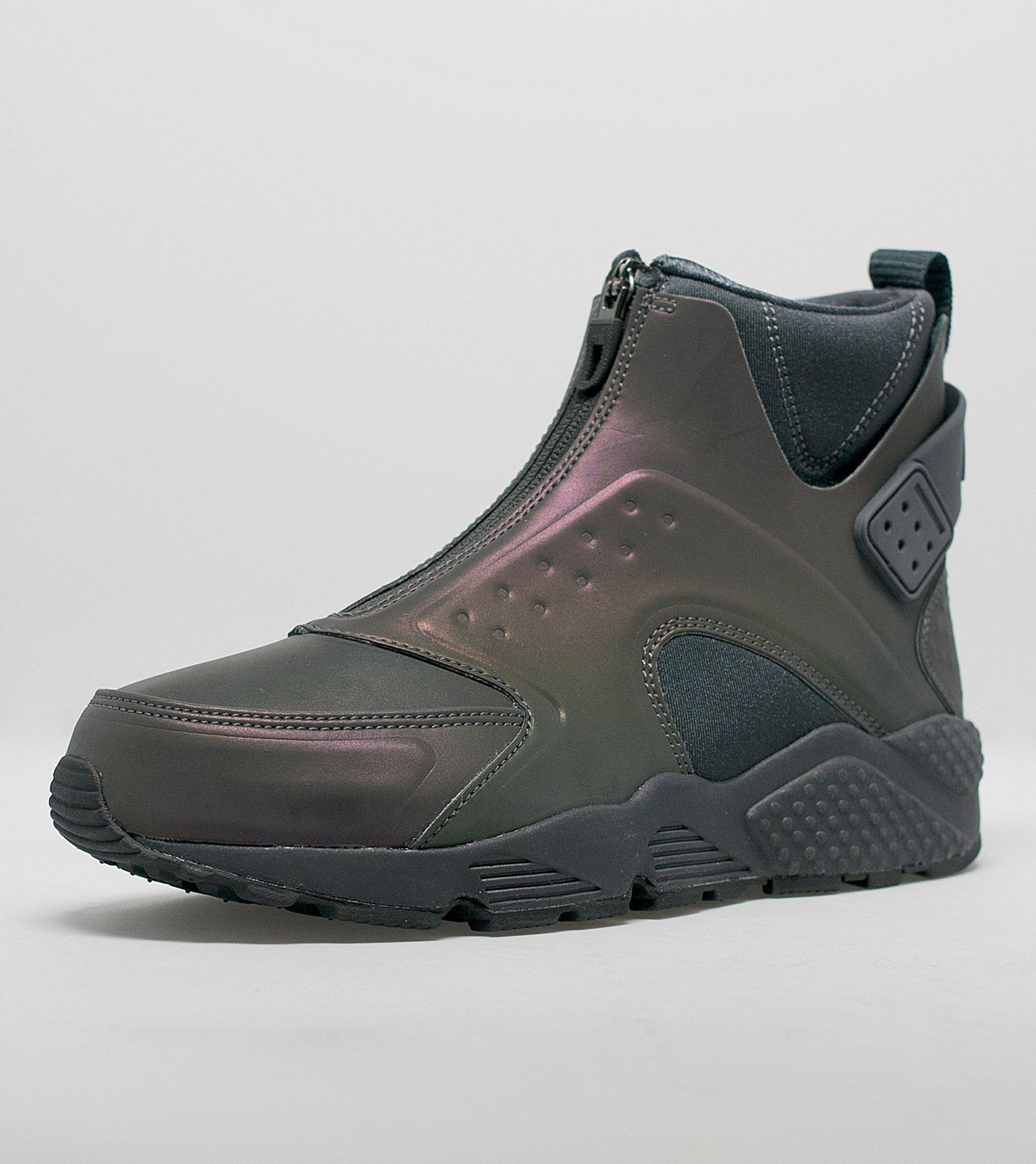 air huarache run mid womens grey