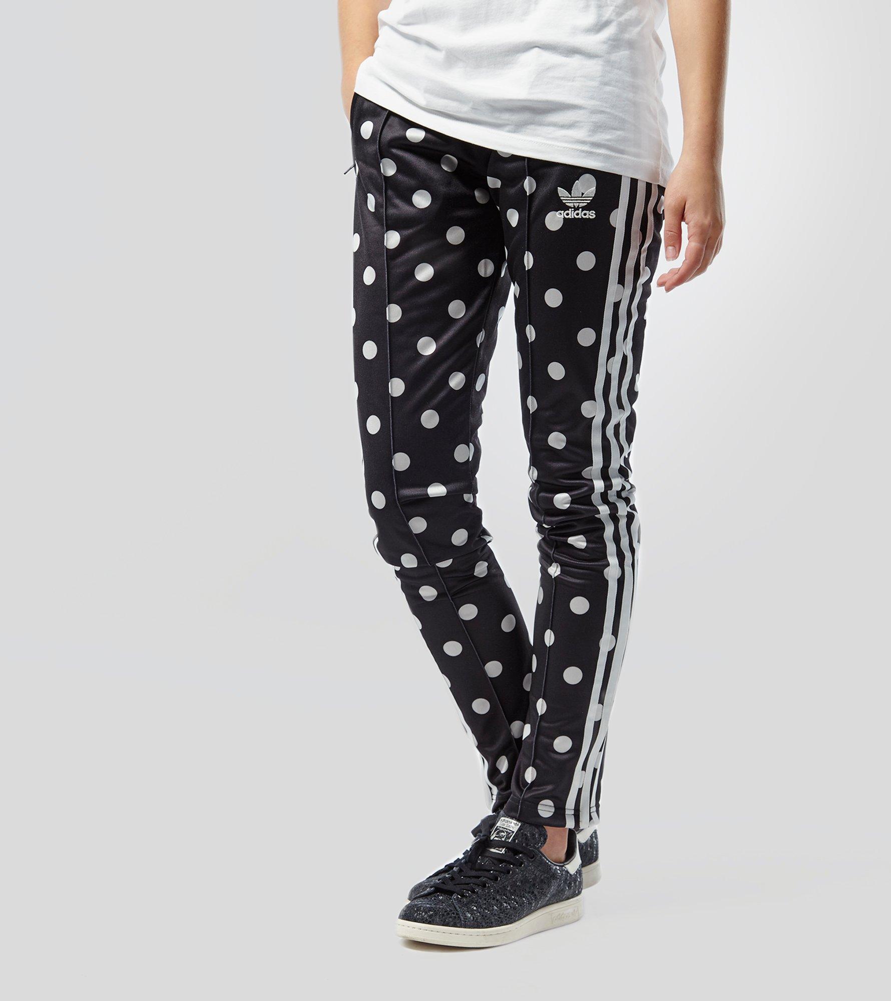adidas polka dot track pants