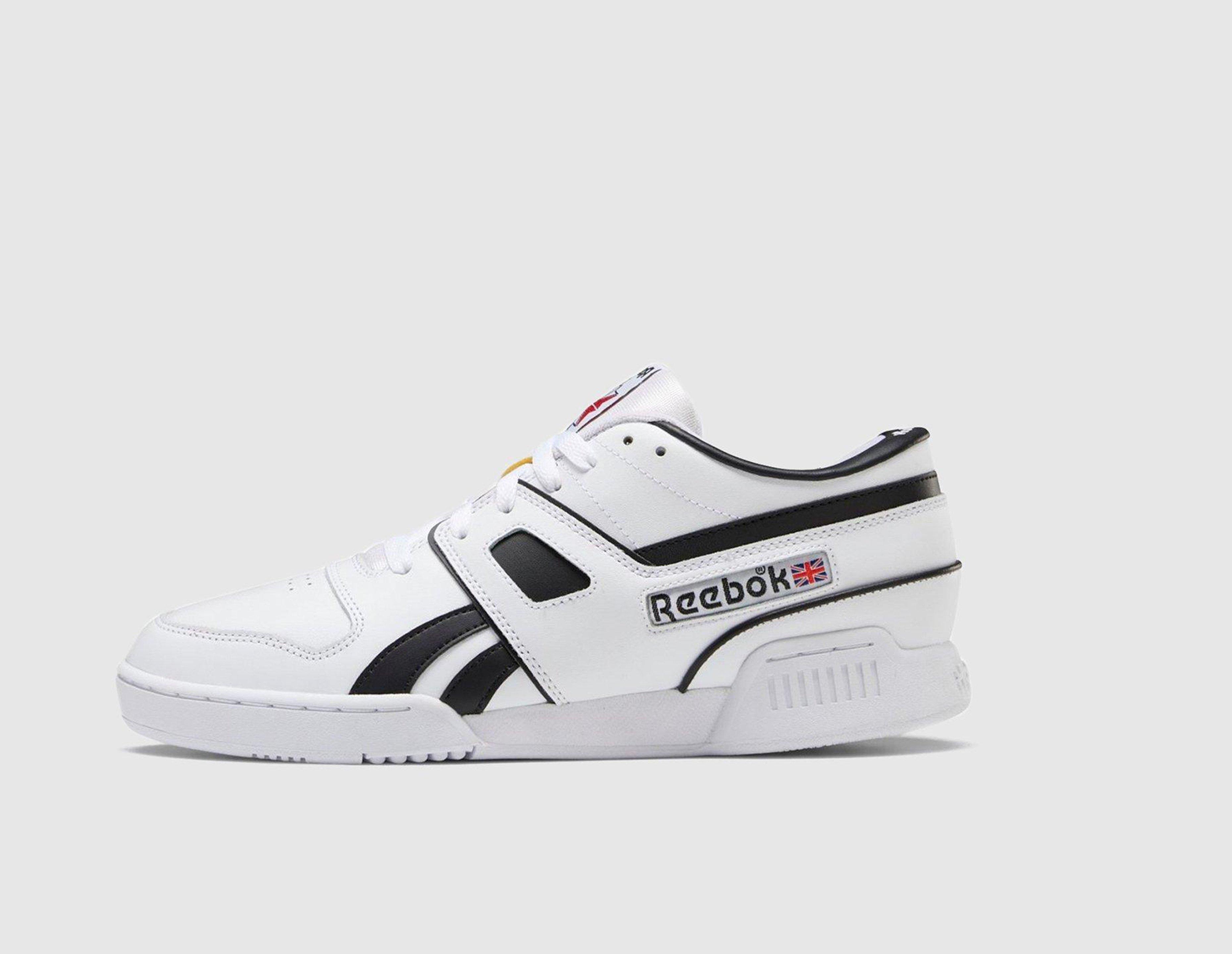 reebok workout low white
