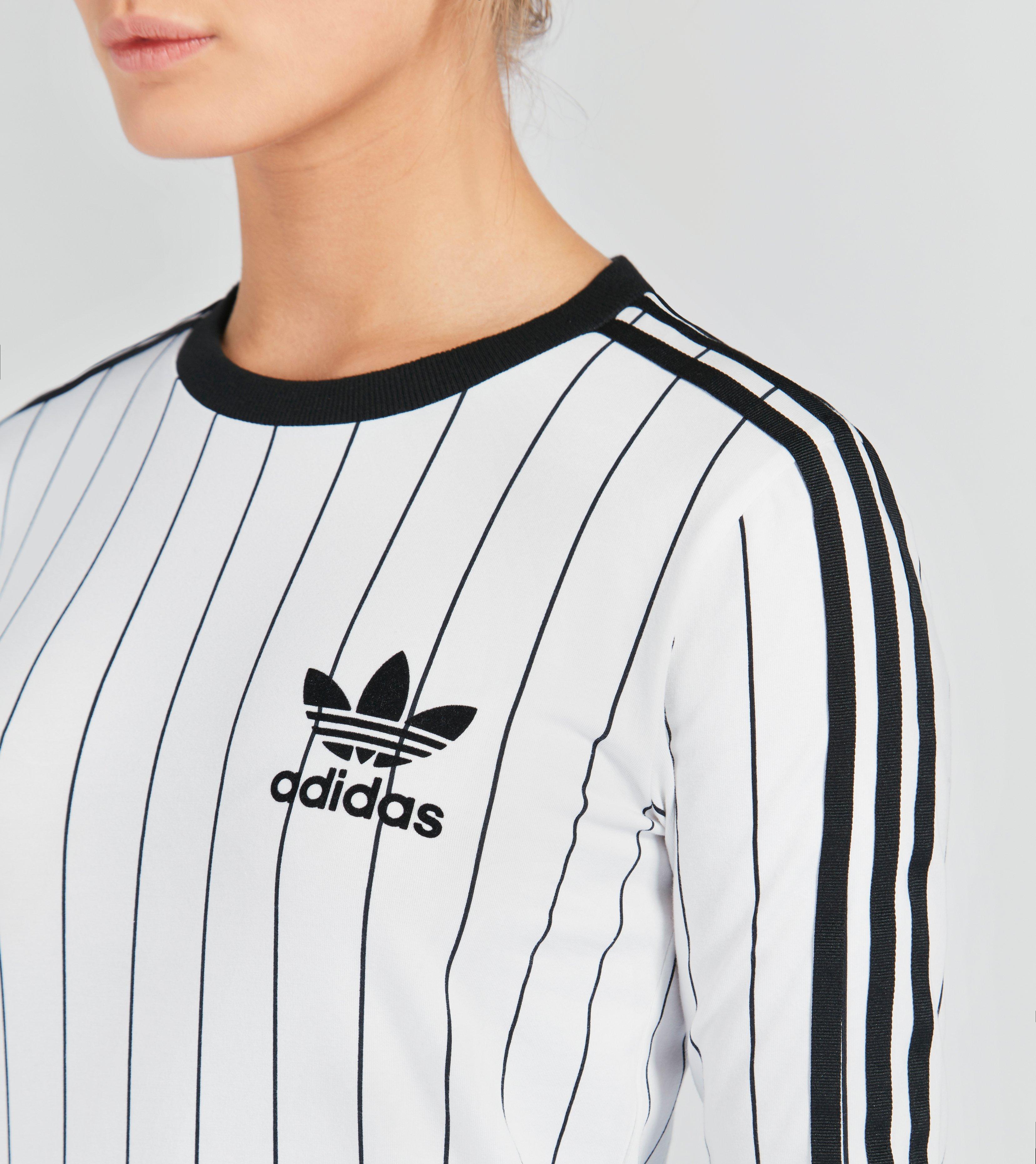 adidas vertical striped shirt